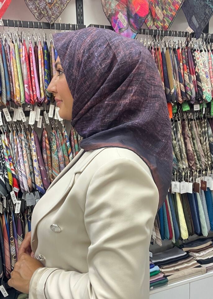 LA BOUTİQUE GÜZ SERİSİ EŞARP 1187 MOR