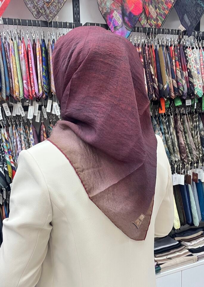 LA BOUTİQUE GÜZ SERİSİ EŞARP 1187 BORDO