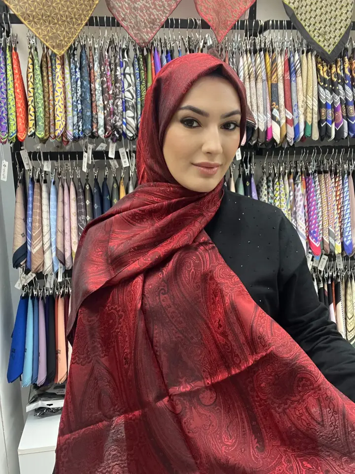 Etnik desen vual pamuk şal MODEL 8