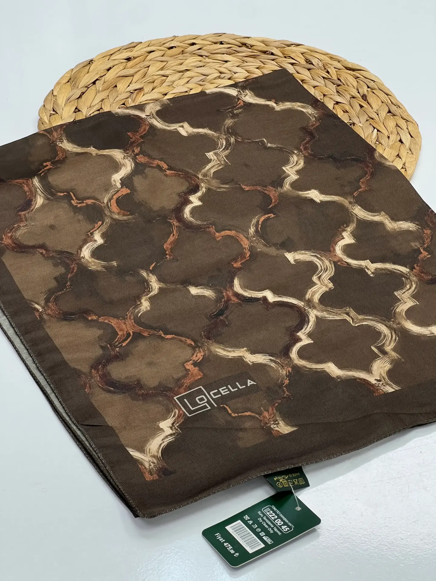 LOCELLA SOFT PAMUK ŞAL 1069 SÜTLÜ KAHVE
