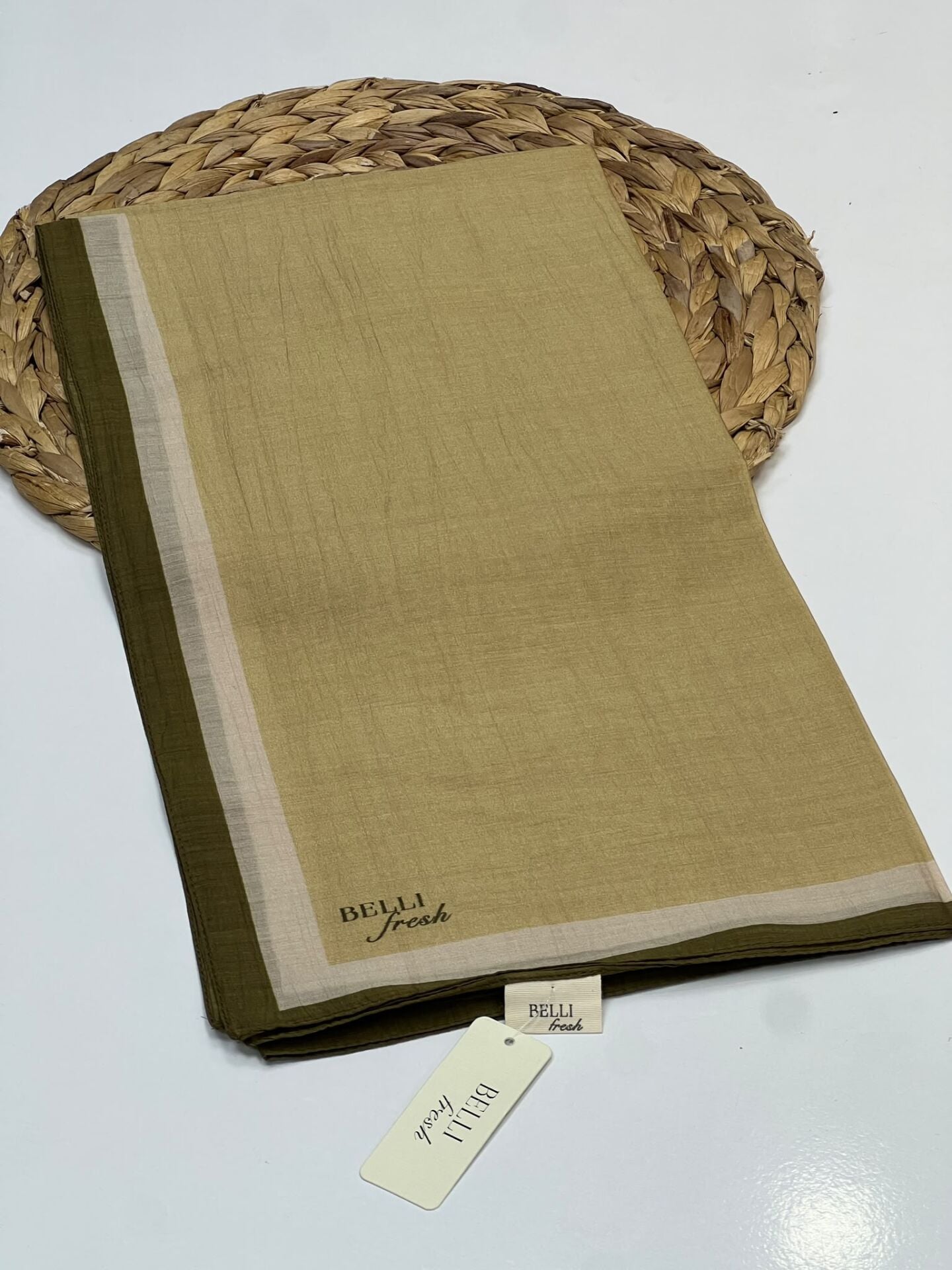 BELLİ FRESH TEK RENK EŞARPLAR 1186 SARI