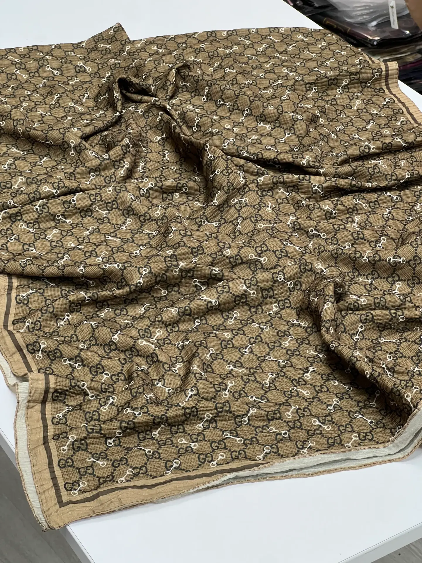 Marka desen Müslin şal GUCCİ 1002 MODEL 2