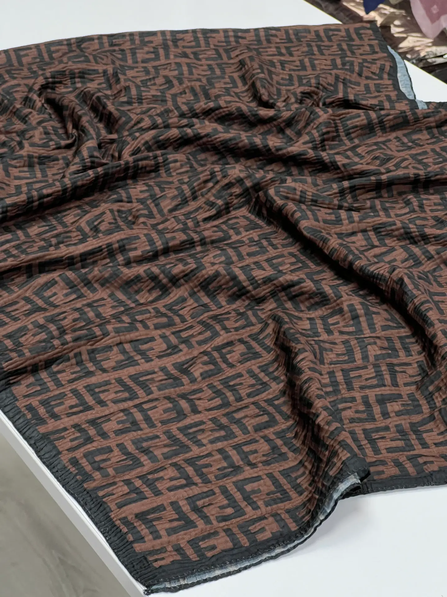 Müslin şal fendi 1003 LACİVERT