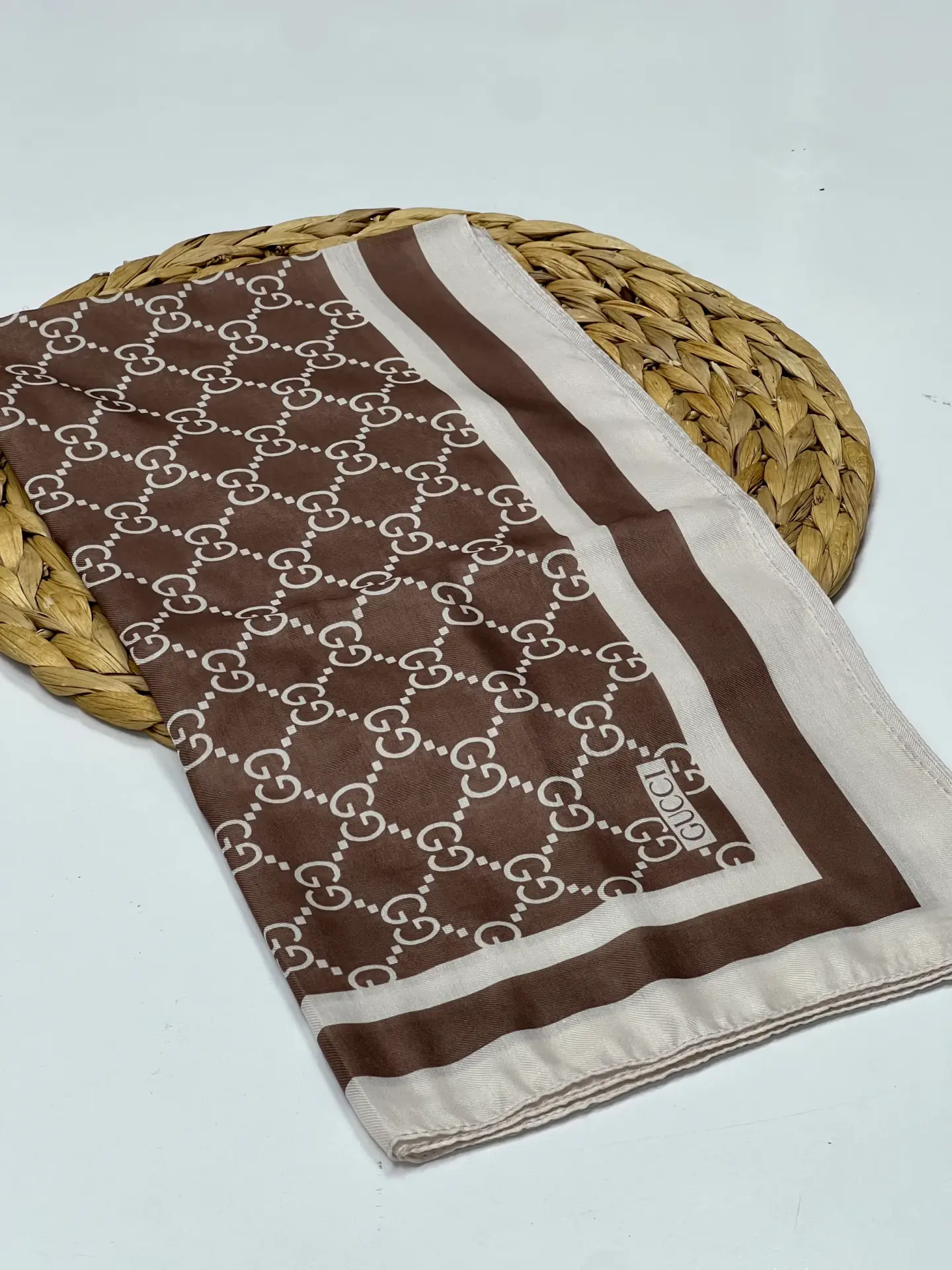 Marka desen soft eşarp GUCCİ 1005 MODEL 3