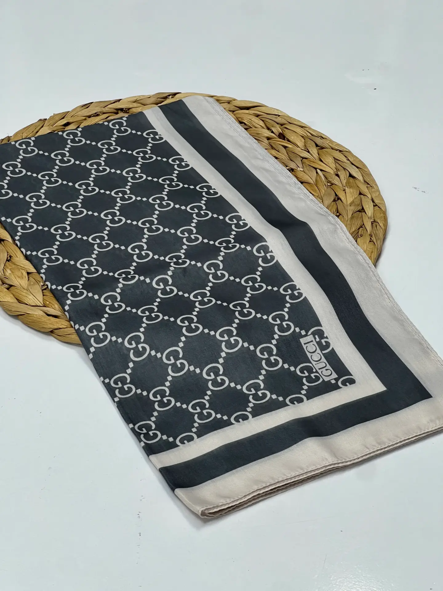 Marka desen soft eşarp GUCCİ 1005 MODEL 4