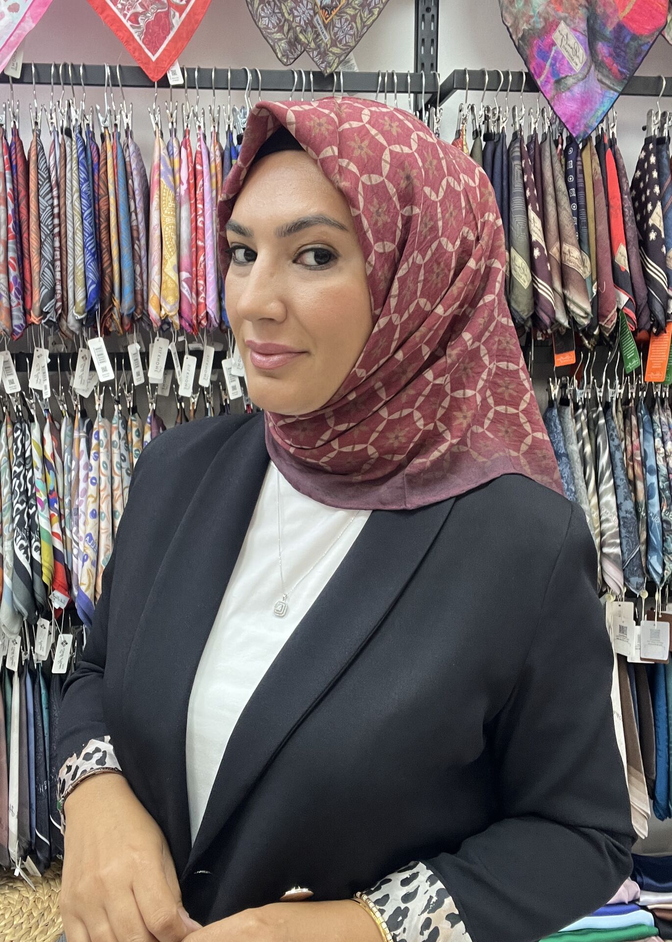 LA BOUTİQE YENİ DESEN GÜZ EŞARP 1190 BORDO
