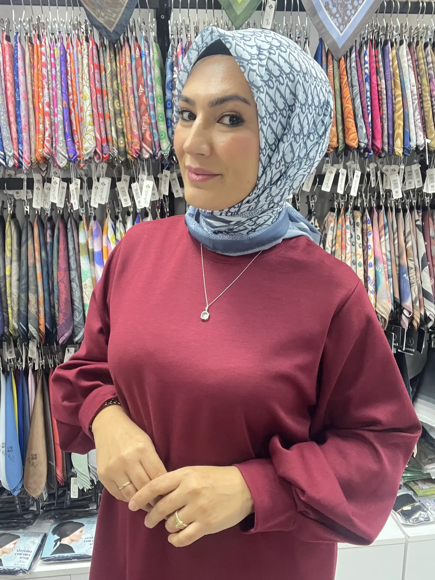 Marka desen soft eşarp Dior 1006 MODEL 1