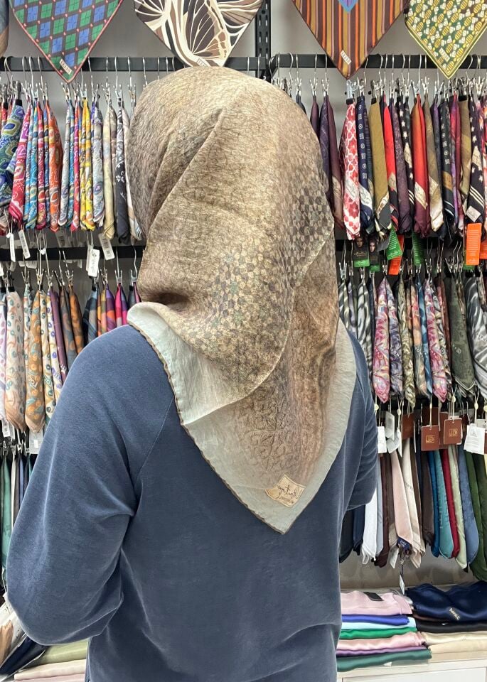LA BOUTİQUE GÜZ EŞARP 1078 VİZON