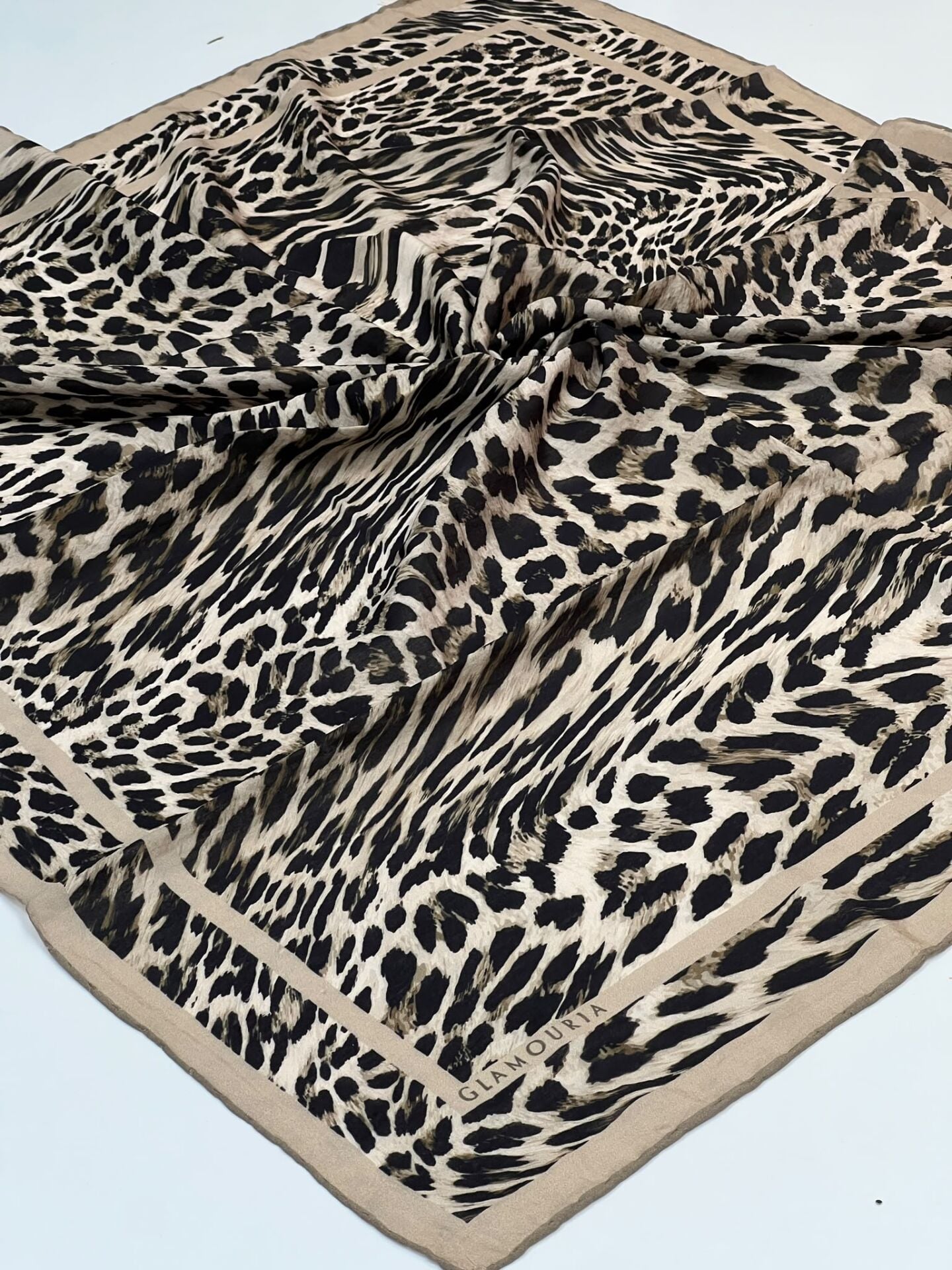 GLAMORİA LEOPAR DESEN EŞARP 1195