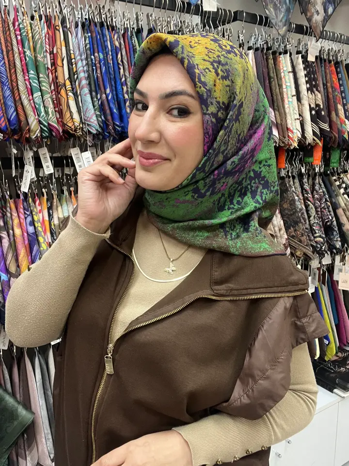 LA BOUTİQUE GÜZ SERİSİ EŞARP 1081 YEŞİL