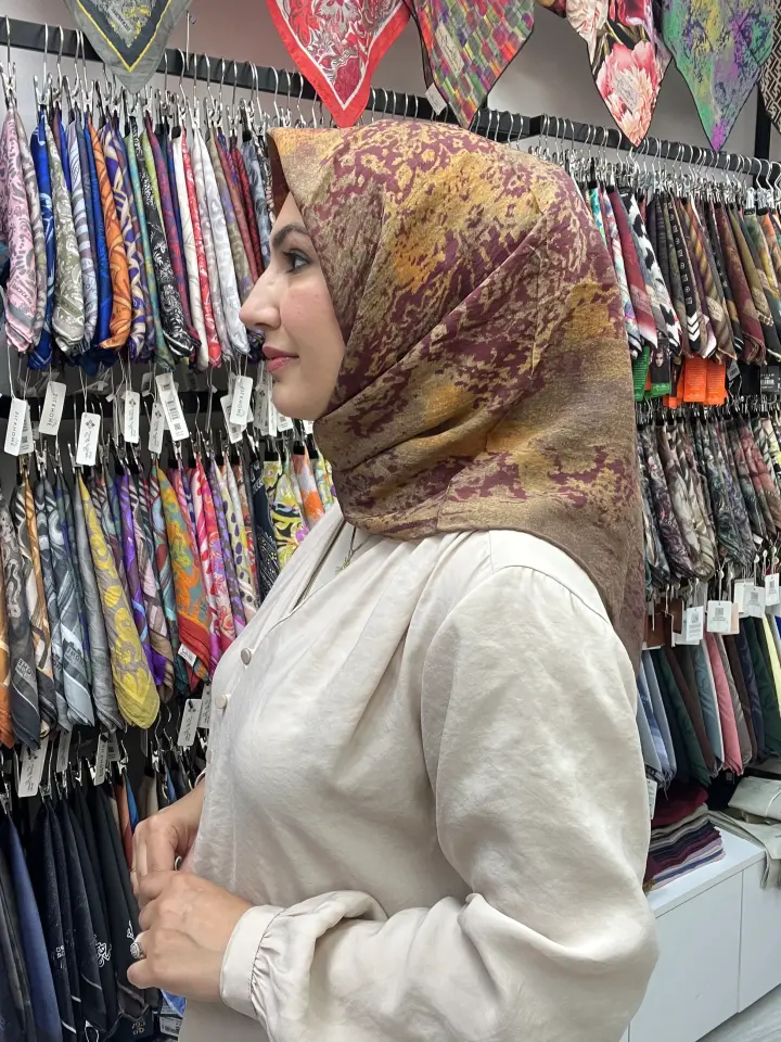 LA BOUTİQUE GÜZ SERİSİ EŞARP 1081 KİREMİT