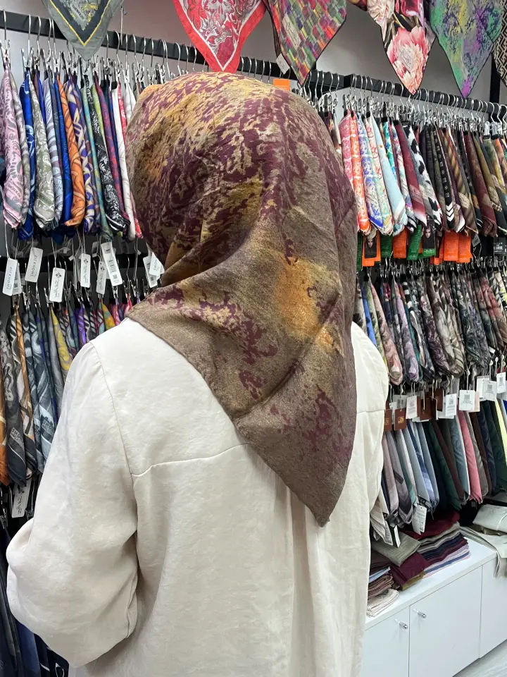 LA BOUTİQUE GÜZ SERİSİ EŞARP 1081 KİREMİT