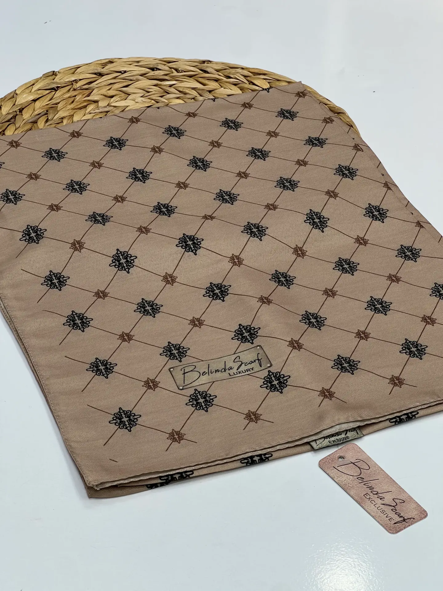 BELİNDA SCARF SOFT PAMUK ŞAL 1083 SÜTLÜ KAHVE