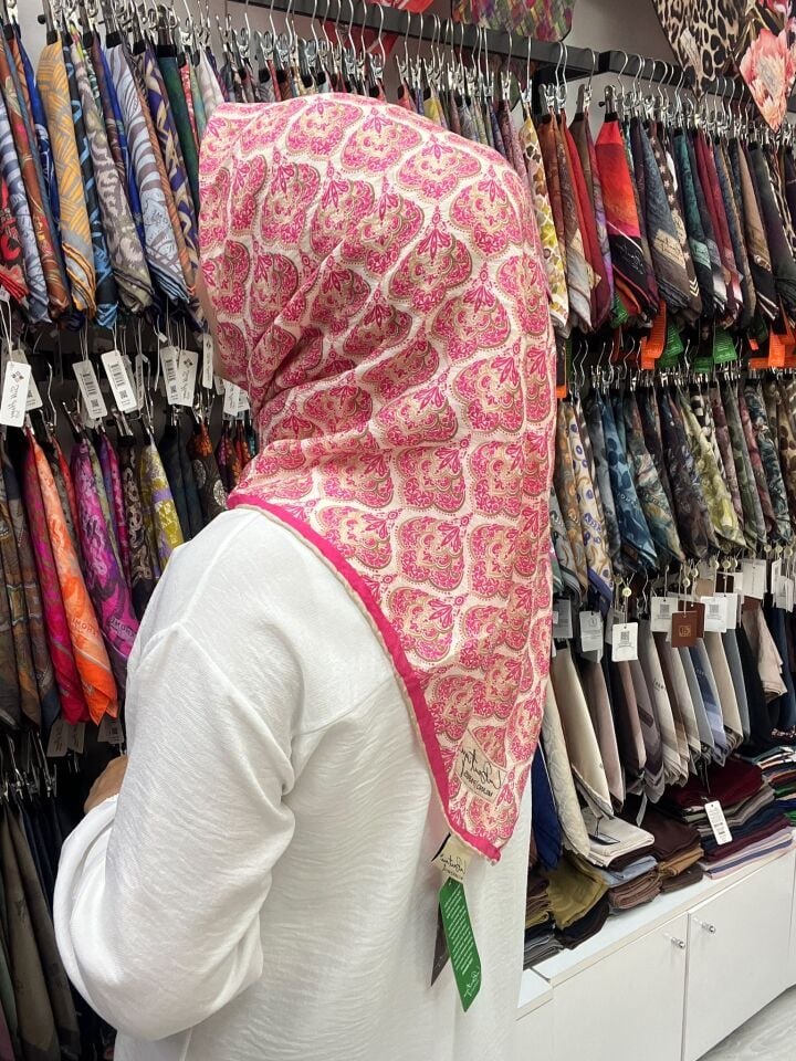 LA BOUTİQUE GÜZ EŞARPLAR 1080 PEMBE