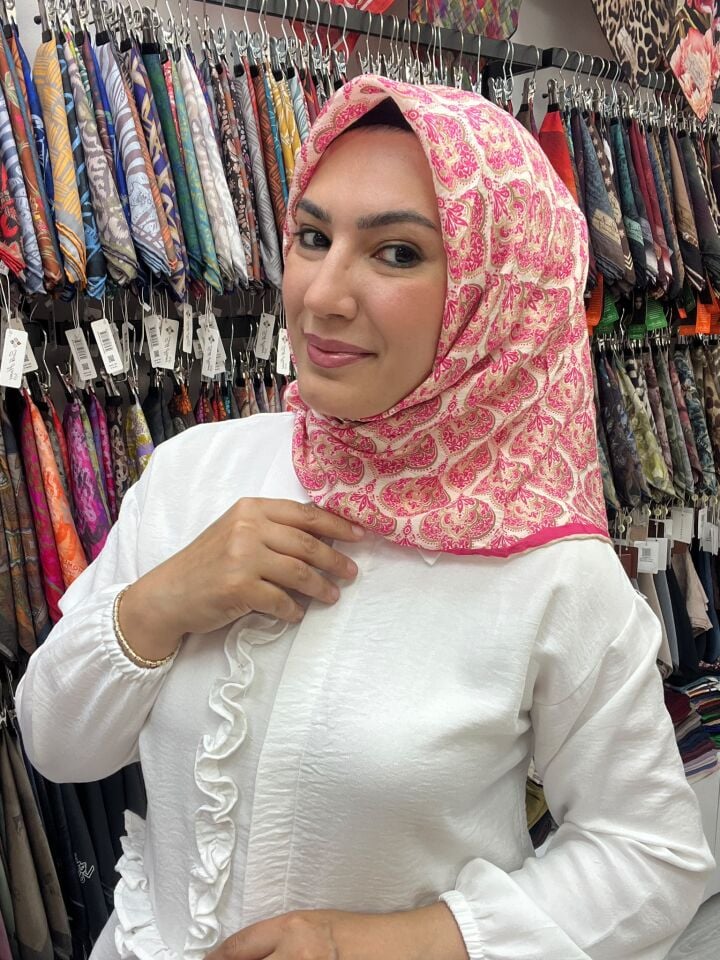 LA BOUTİQUE GÜZ EŞARPLAR 1080 PEMBE