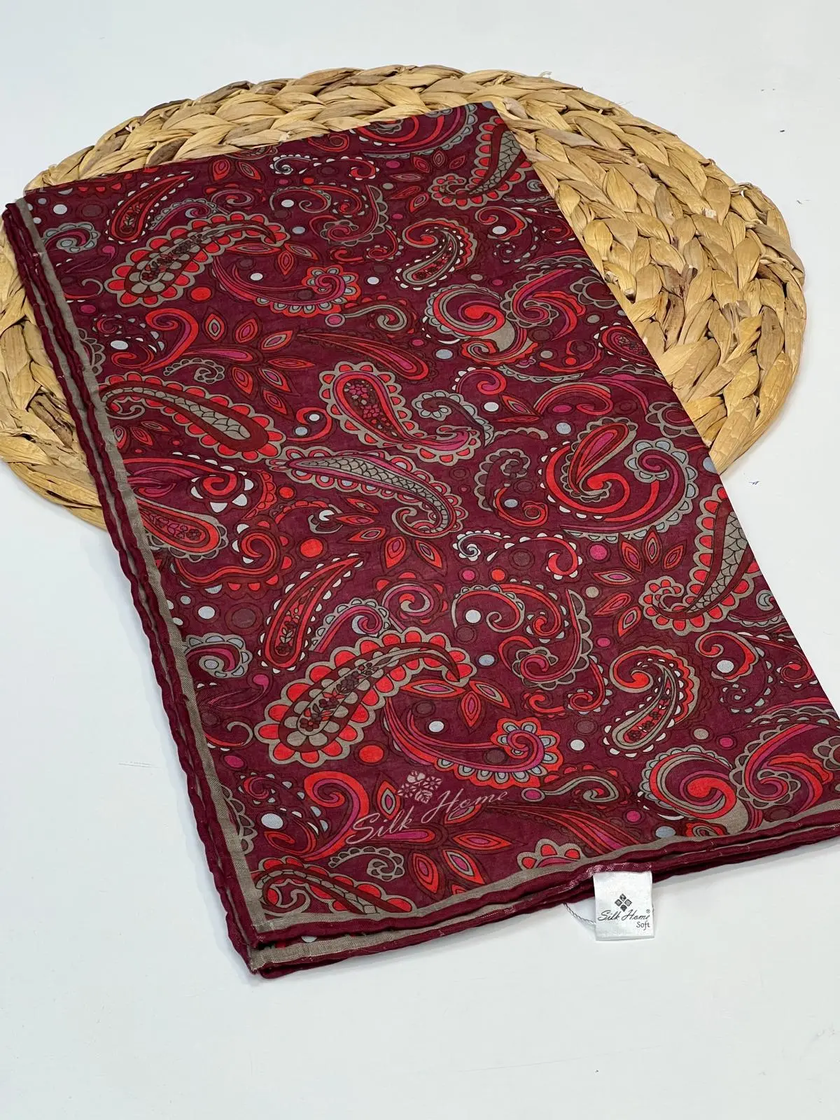 SİLK HOME ETNİK DESEN SOFT PAMUK EŞARP 1022 MODEL 22