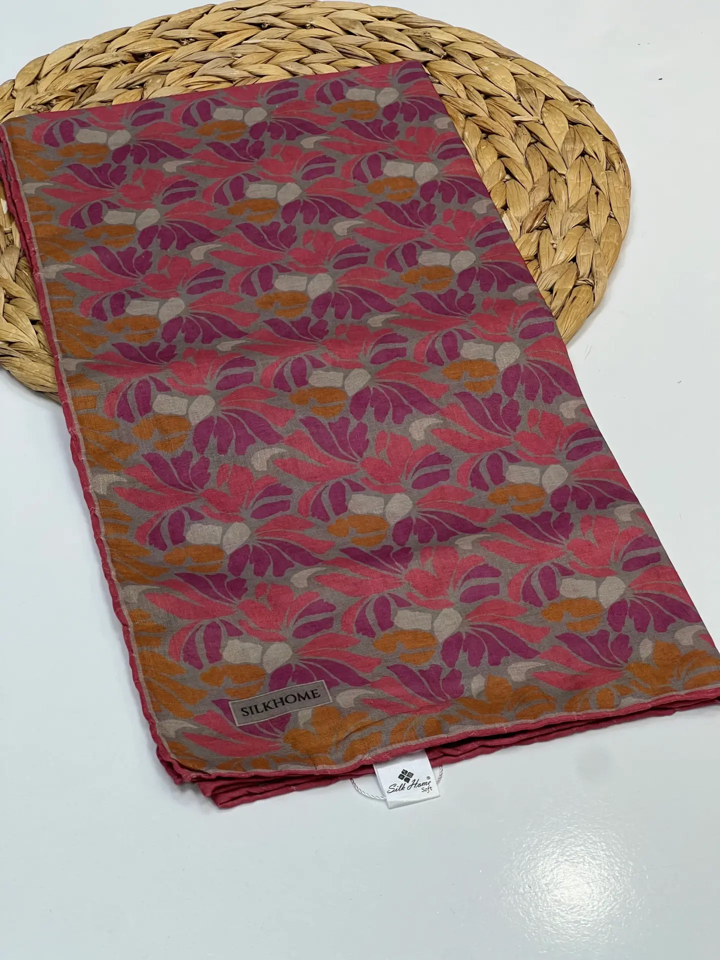 SİLK HOME SOFT PAMUK EŞARP 1091 PEMBE