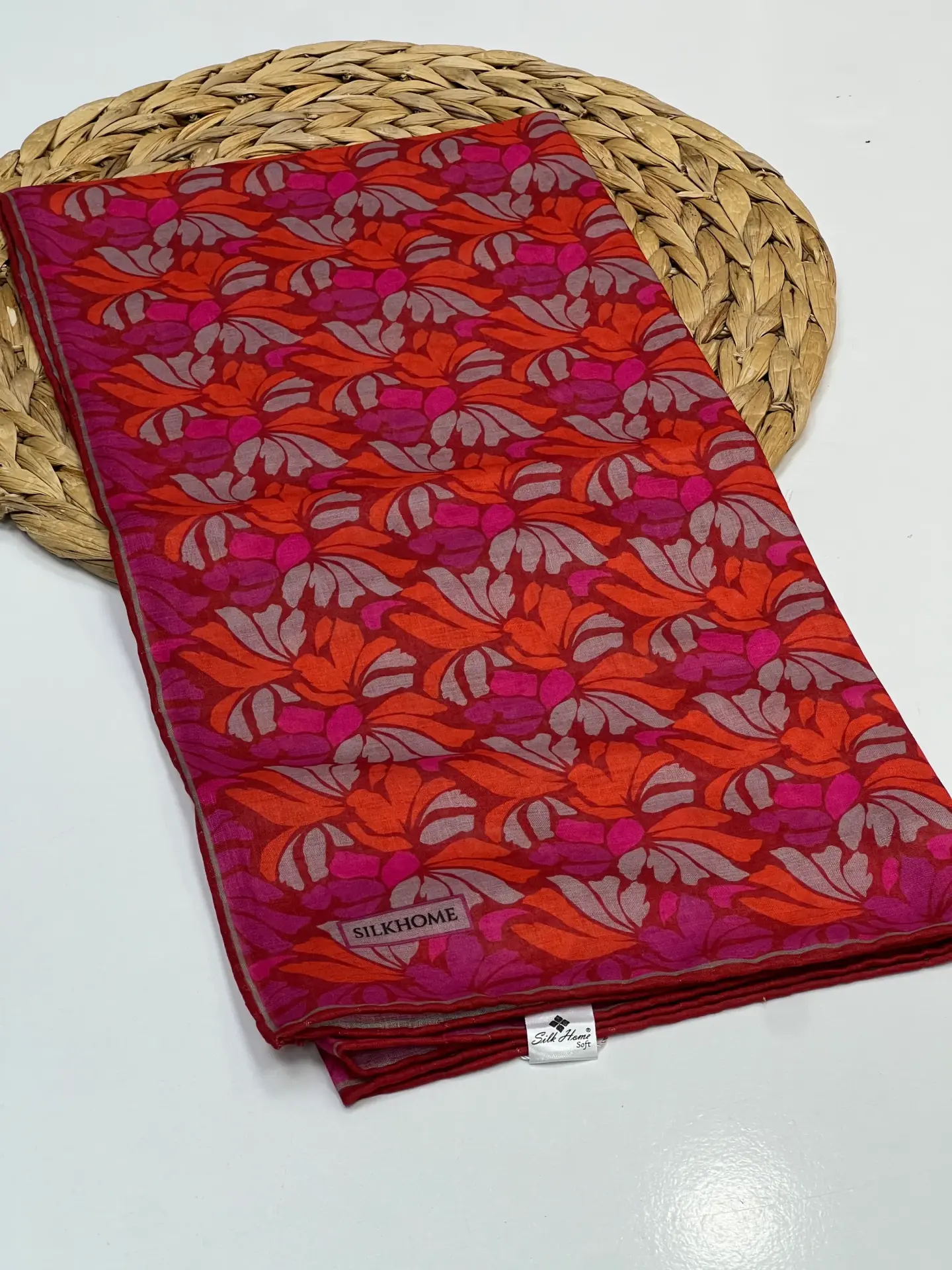 SİLK HOME SOFT PAMUK EŞARP 1091 FUŞYA
