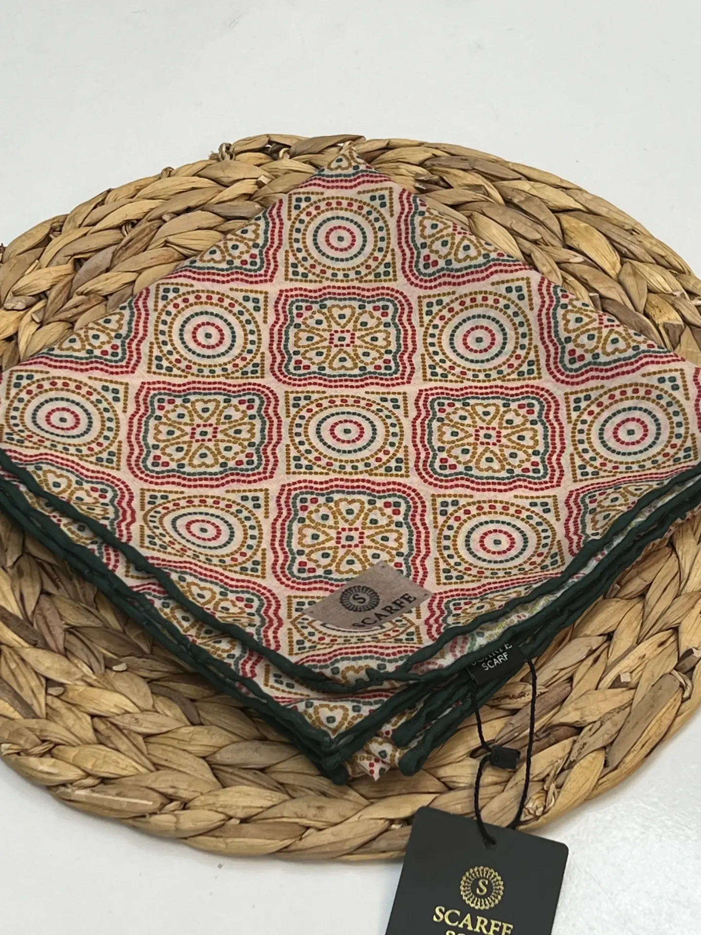 SCARFE BATİK DESEN SOFT EŞARP FUŞYA