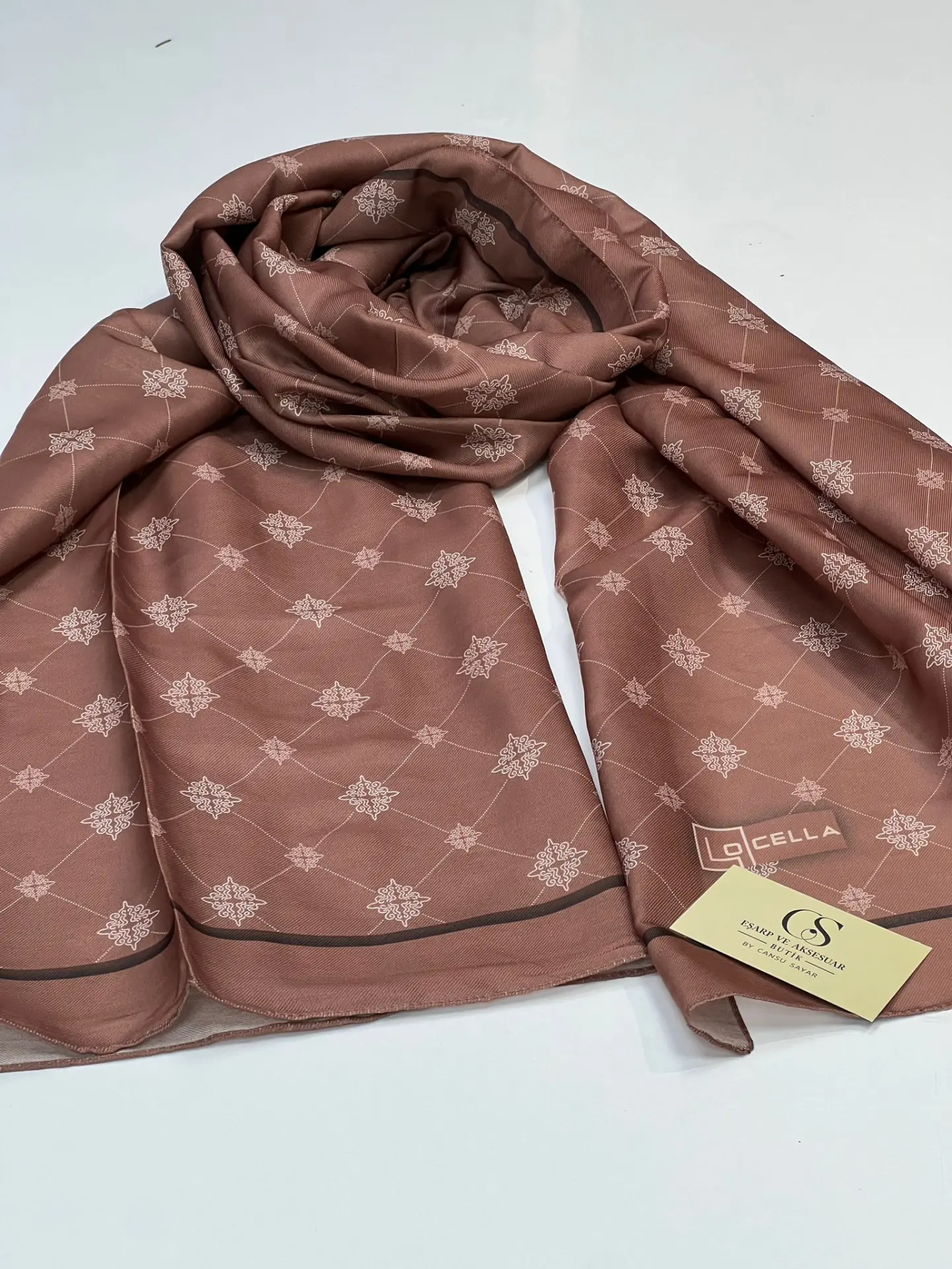 LOCELLA SOFT PAMUK ŞAL TARÇIN