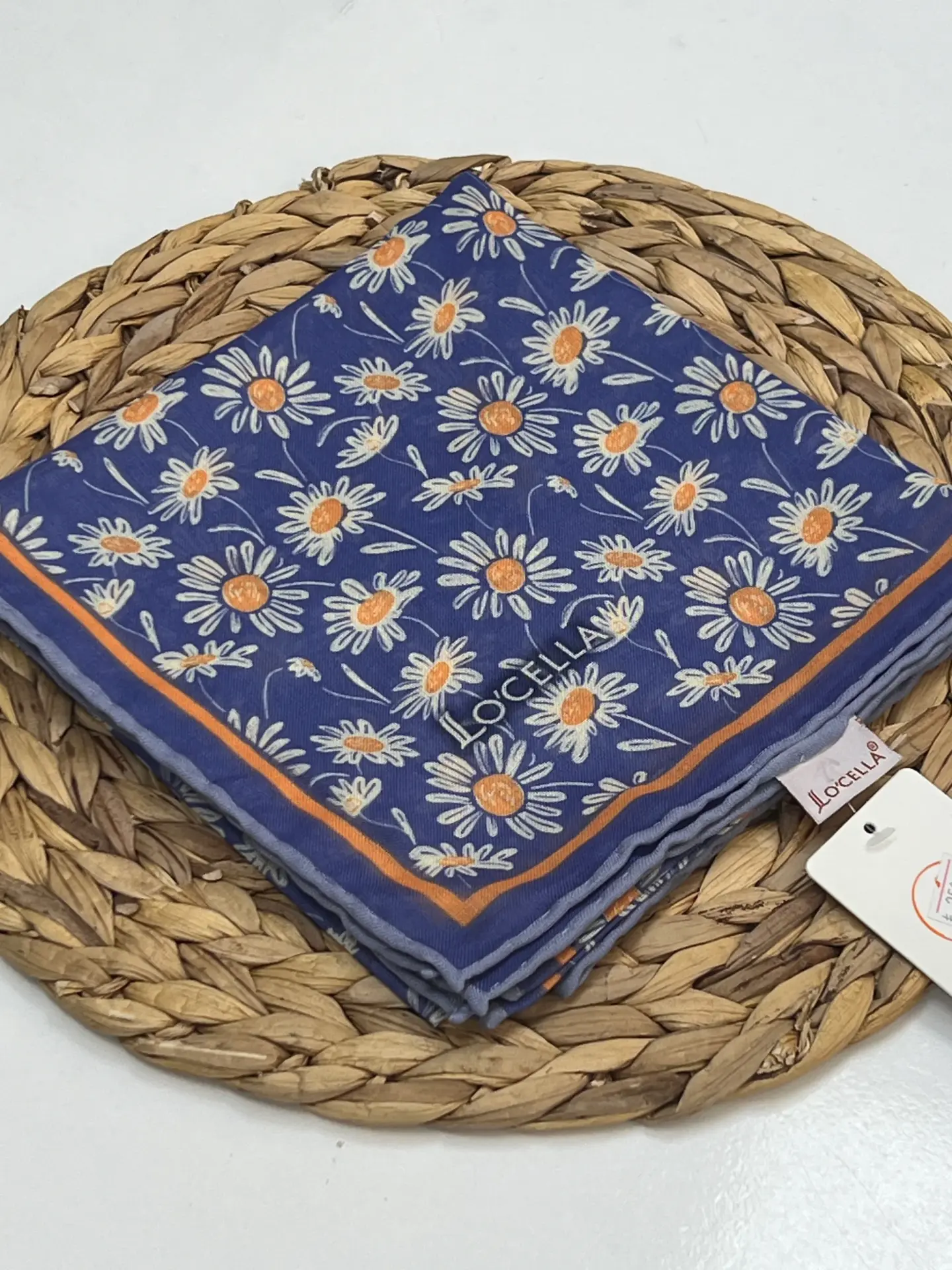 LOCELLA PAPATYA DESEN SOFT EŞARP 1031 MOR