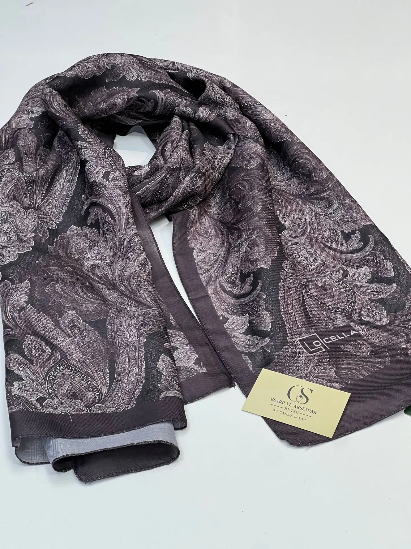 LOCELLA YENİ DESEN SOFT ŞAL MÜRDÜM