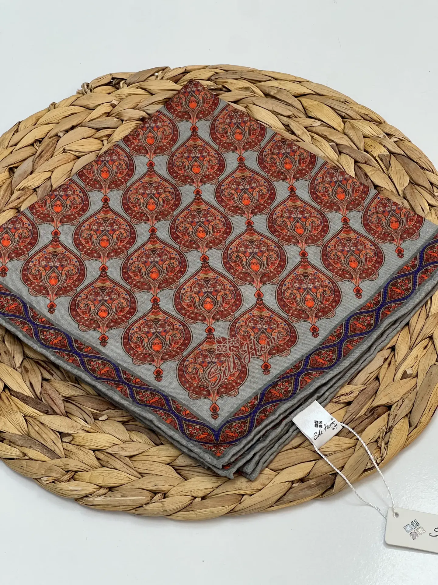 SİLK HOME BATİK DESEN SOFT EŞARP RENK 2
