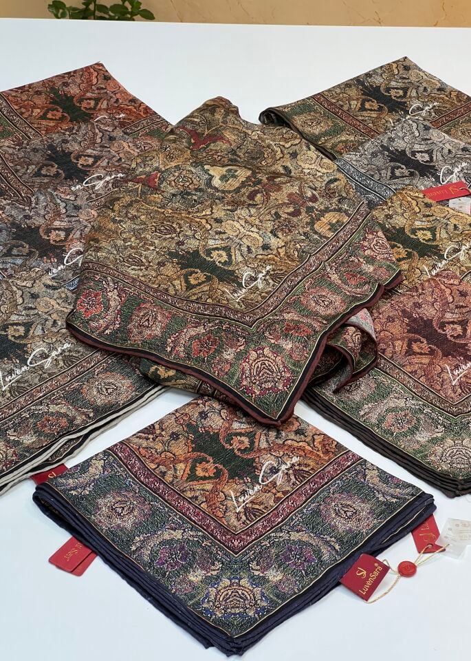 LuvenSara BATİK DESEN MODAL EŞARP 1215