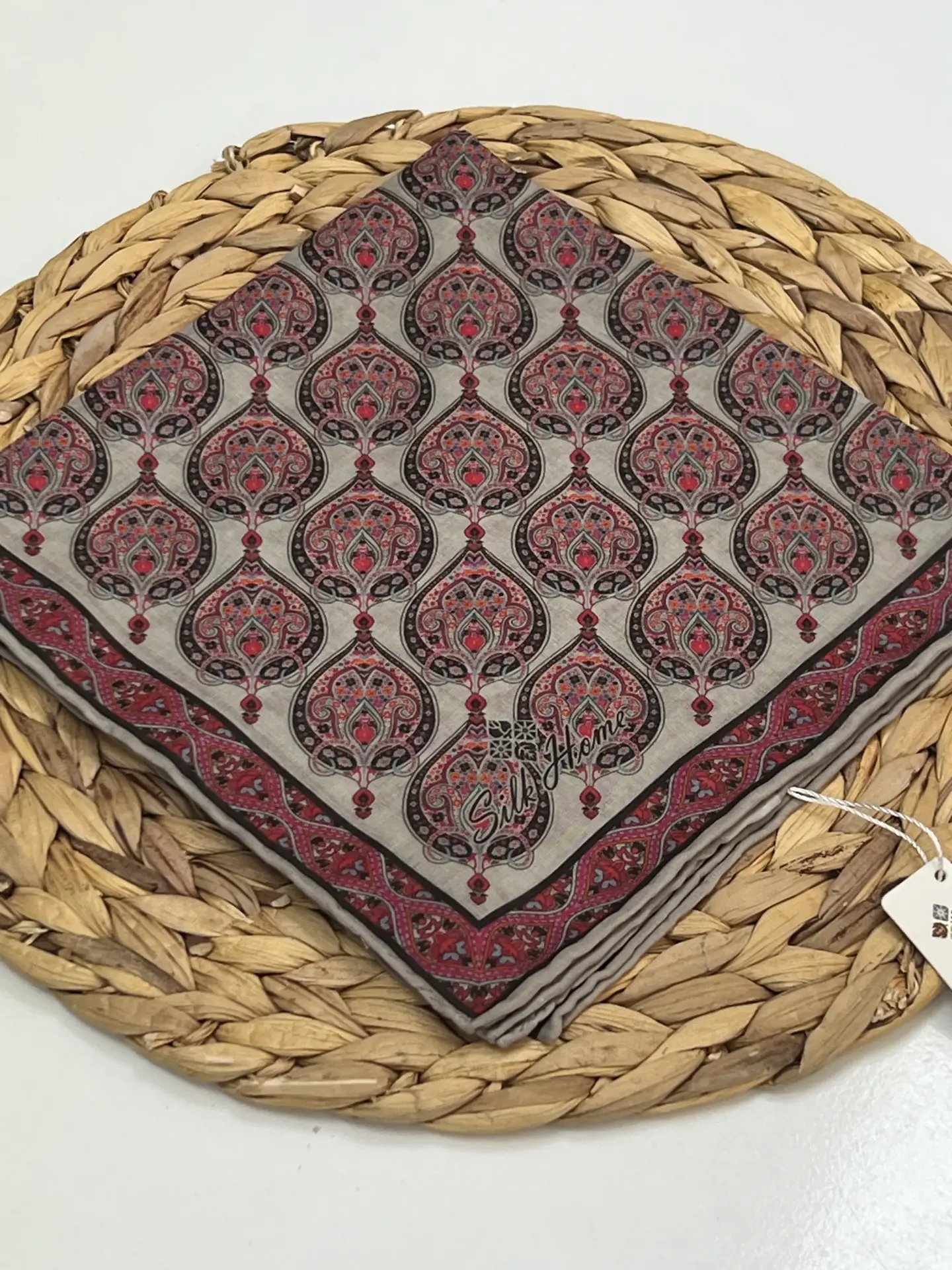 SİLK HOME BATİK DESEN SOFT EŞARP RENK 9