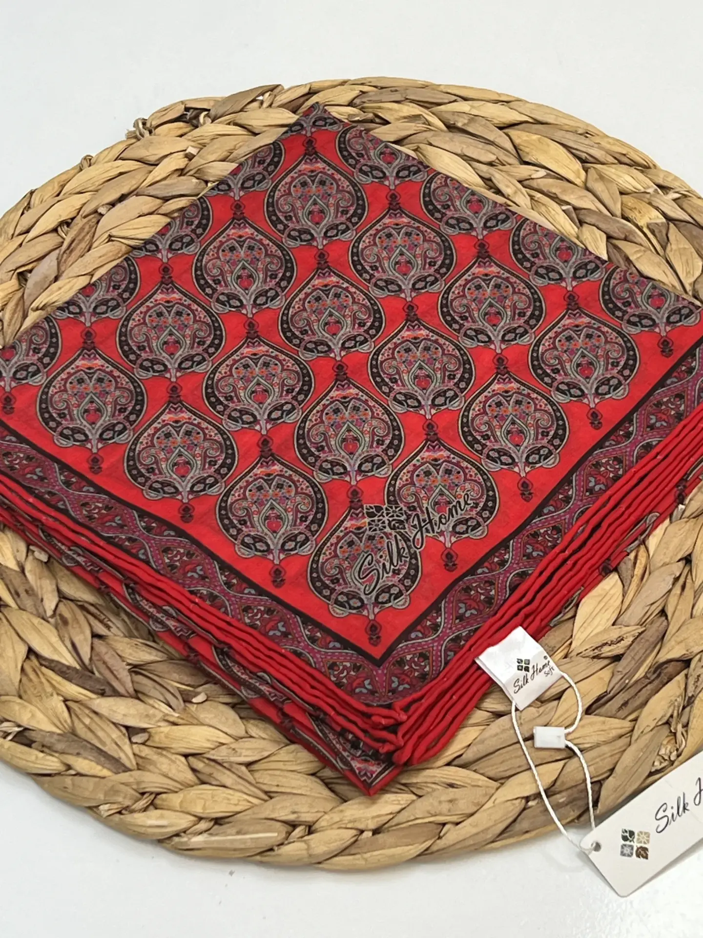 SİLK HOME BATİK DESEN SOFT EŞARP RENK 14