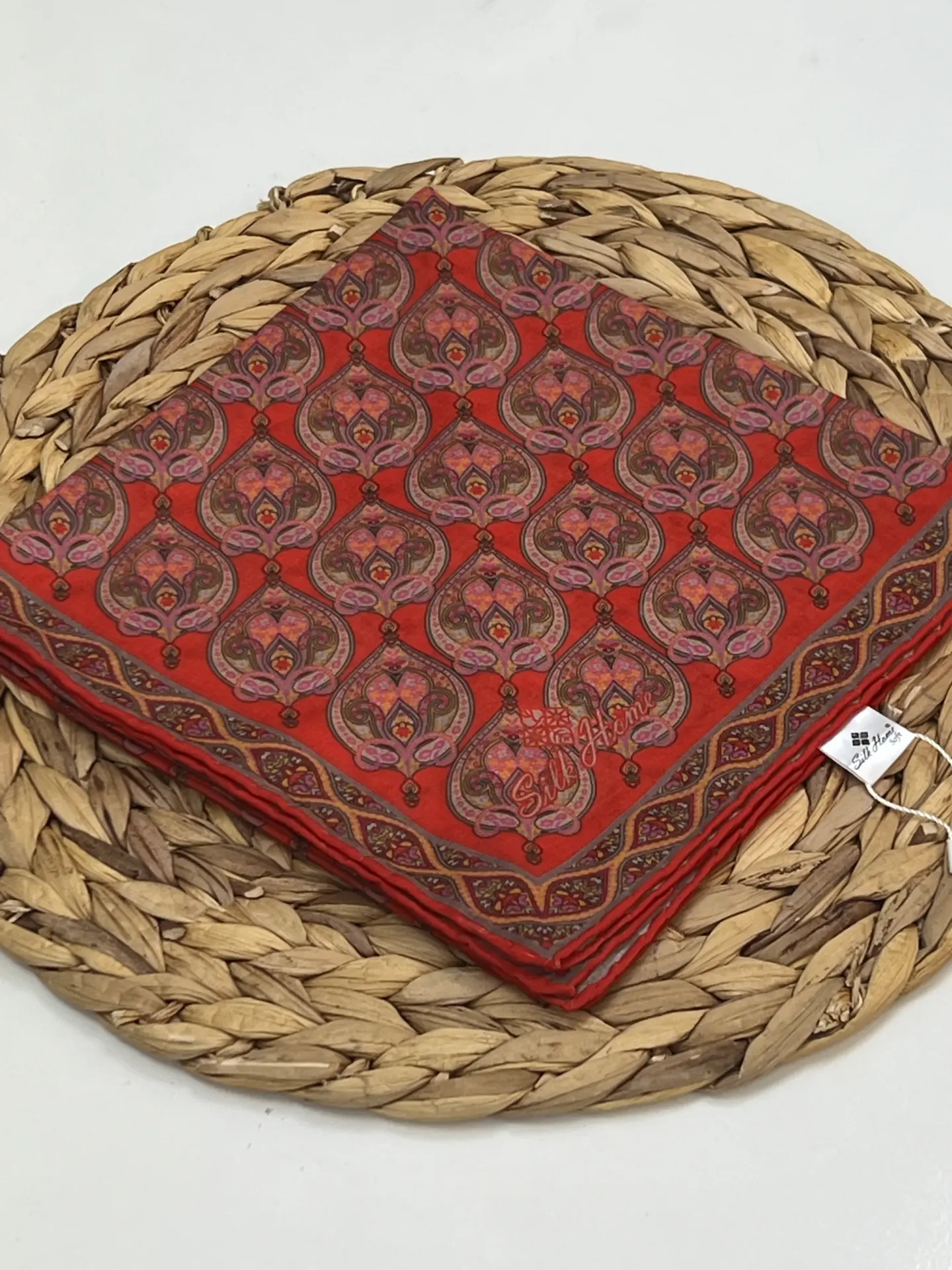 SİLK HOME BATİK DESEN SOFT EŞARP RENK 15