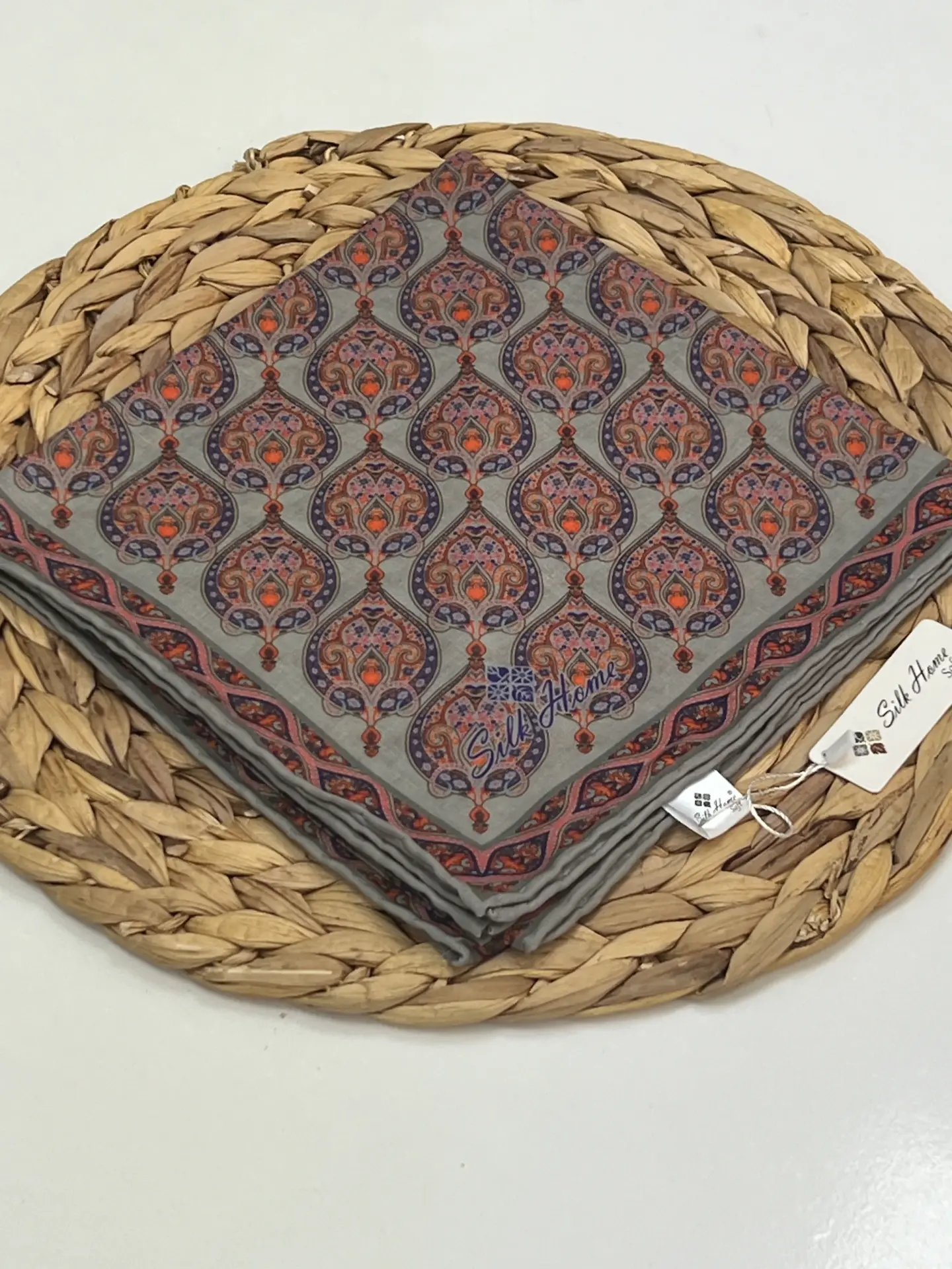 SİLK HOME BATİK DESEN SOFT EŞARP RENK 23
