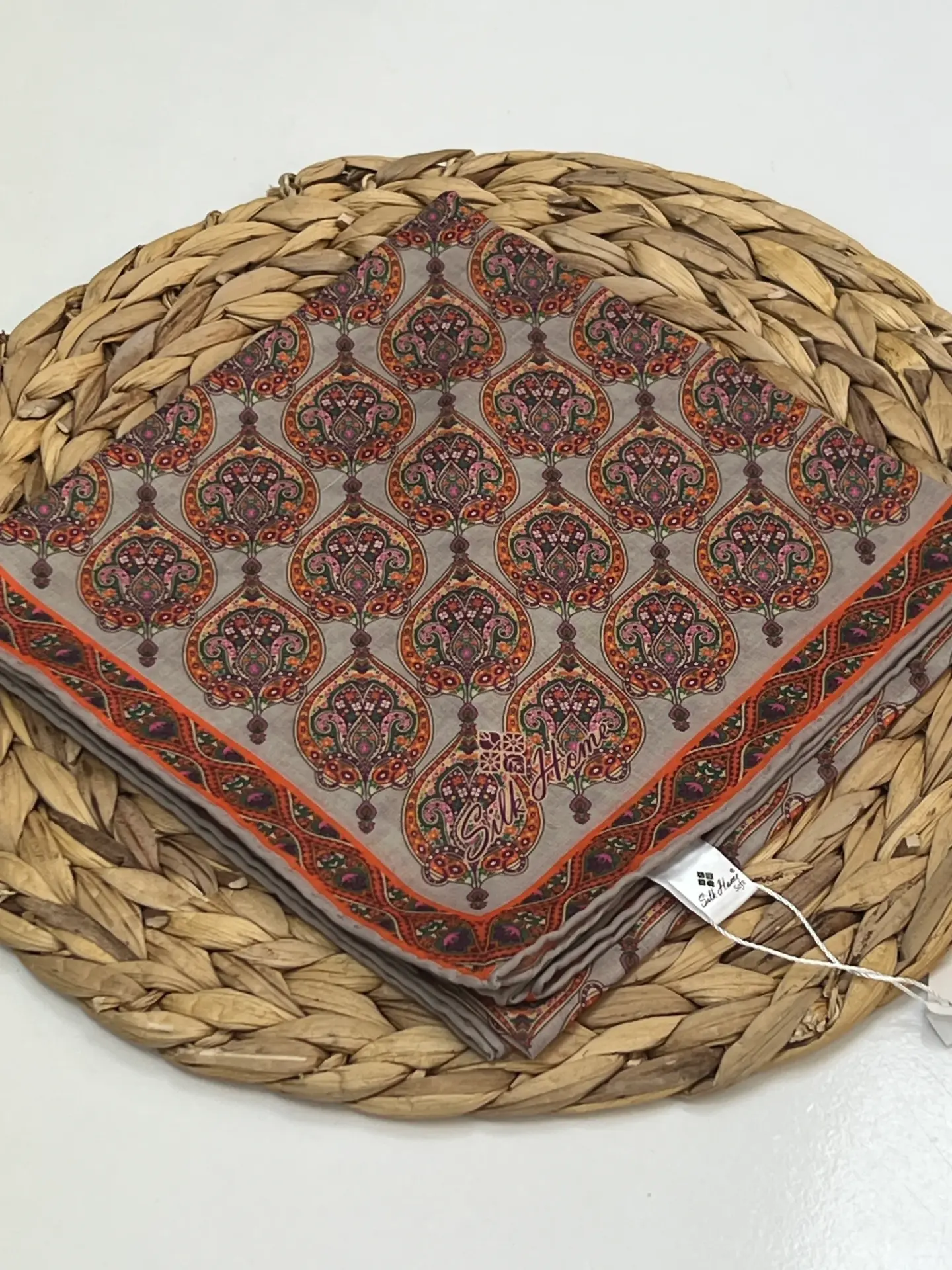 SİLK HOME BATİK DESEN SOFT EŞARP RENK 24
