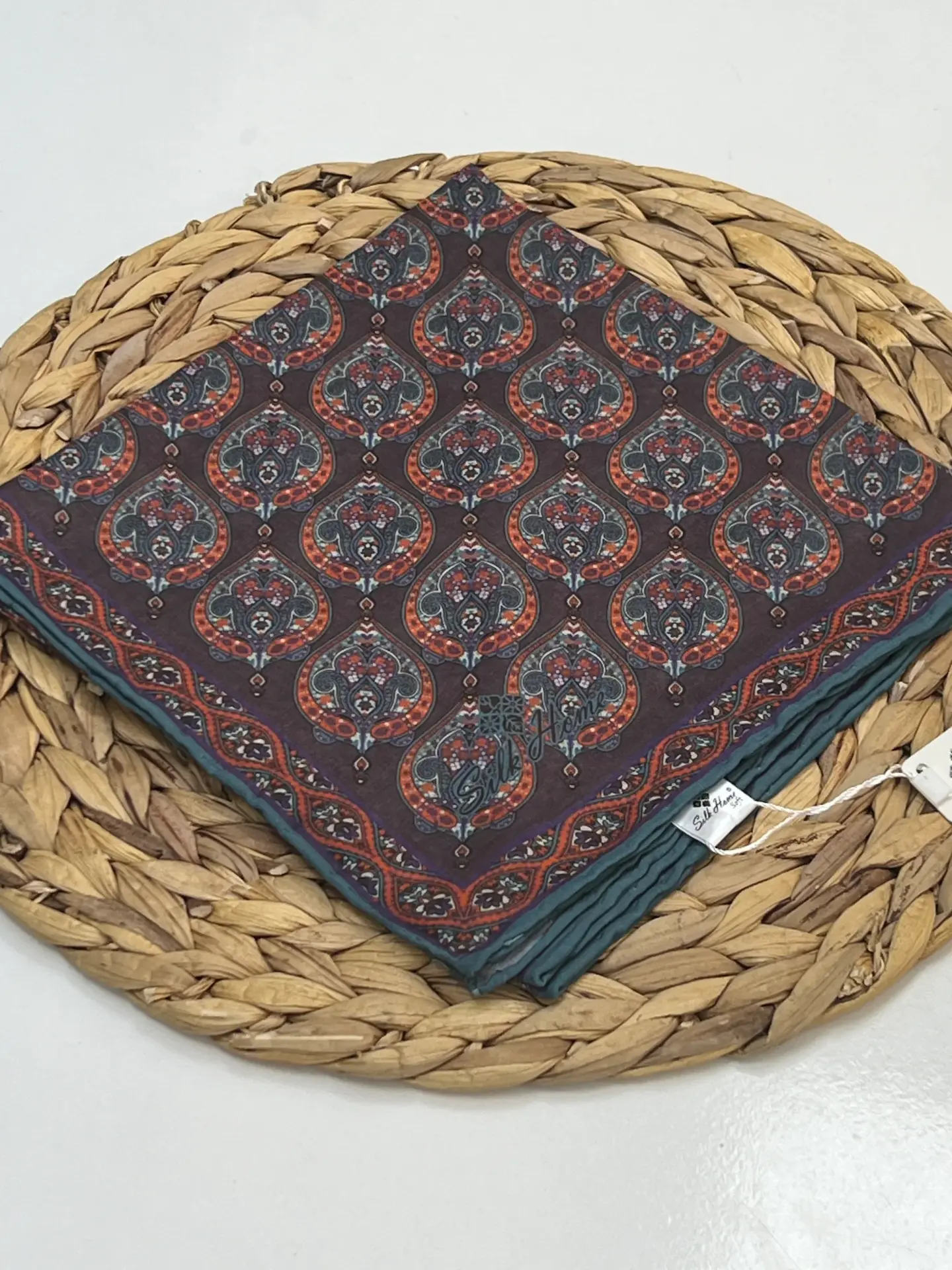 SİLK HOME BATİK DESEN SOFT EŞARP RENK 33