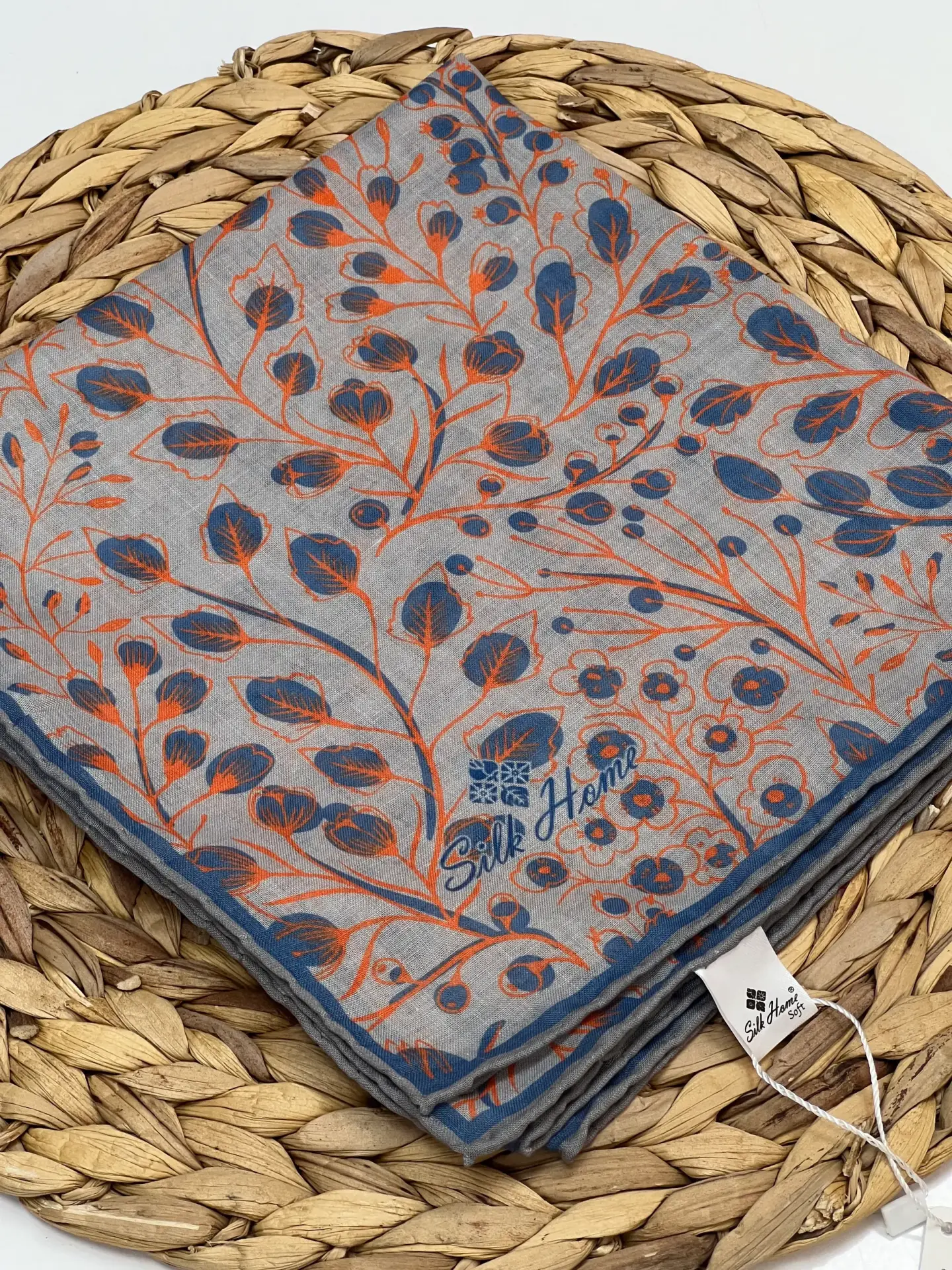 SİLK HOME SARMAŞIK DESEN SOFT EŞARP RENK 3