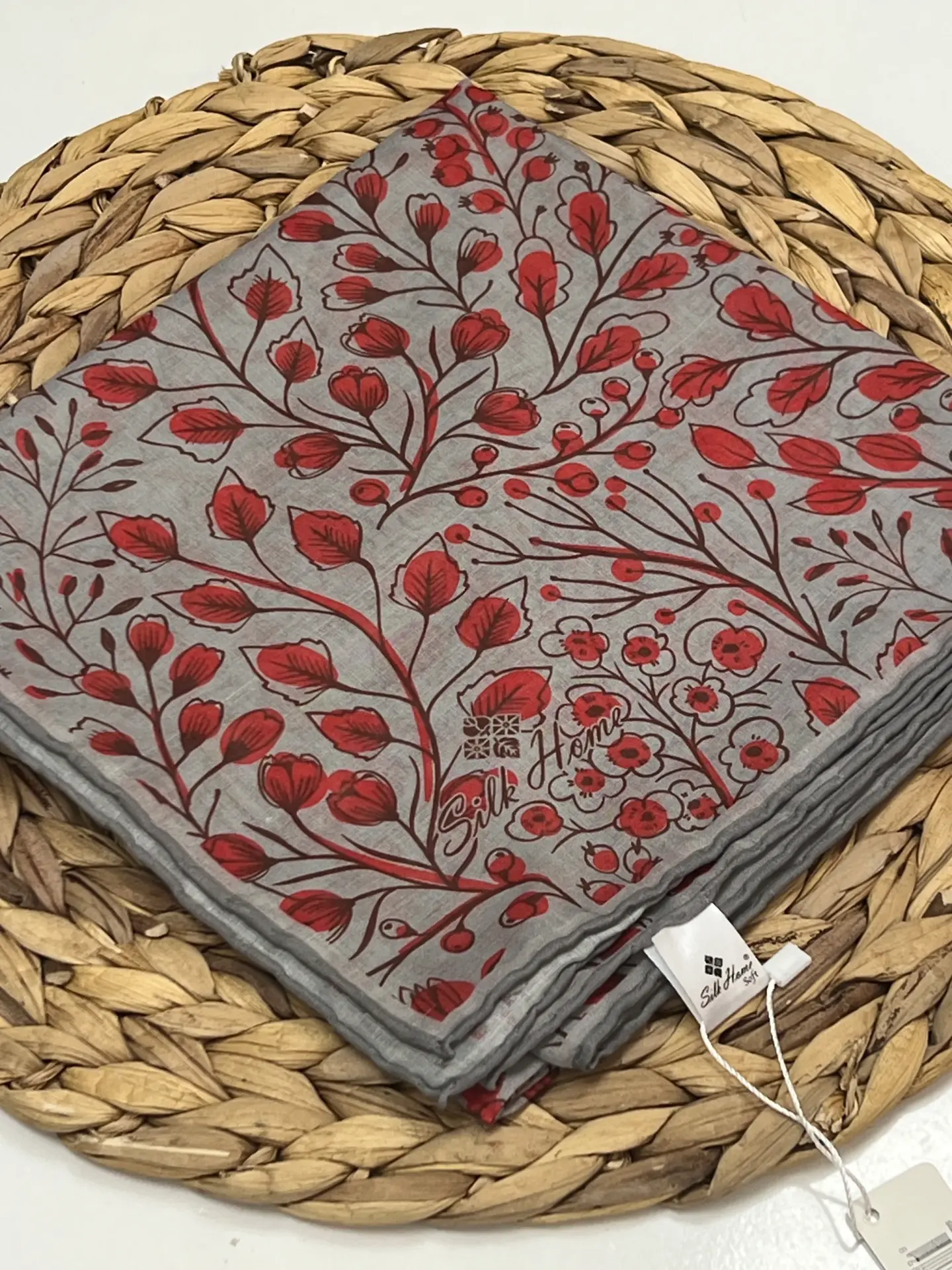 SİLK HOME SARMAŞIK DESEN SOFT EŞARP RENK 5