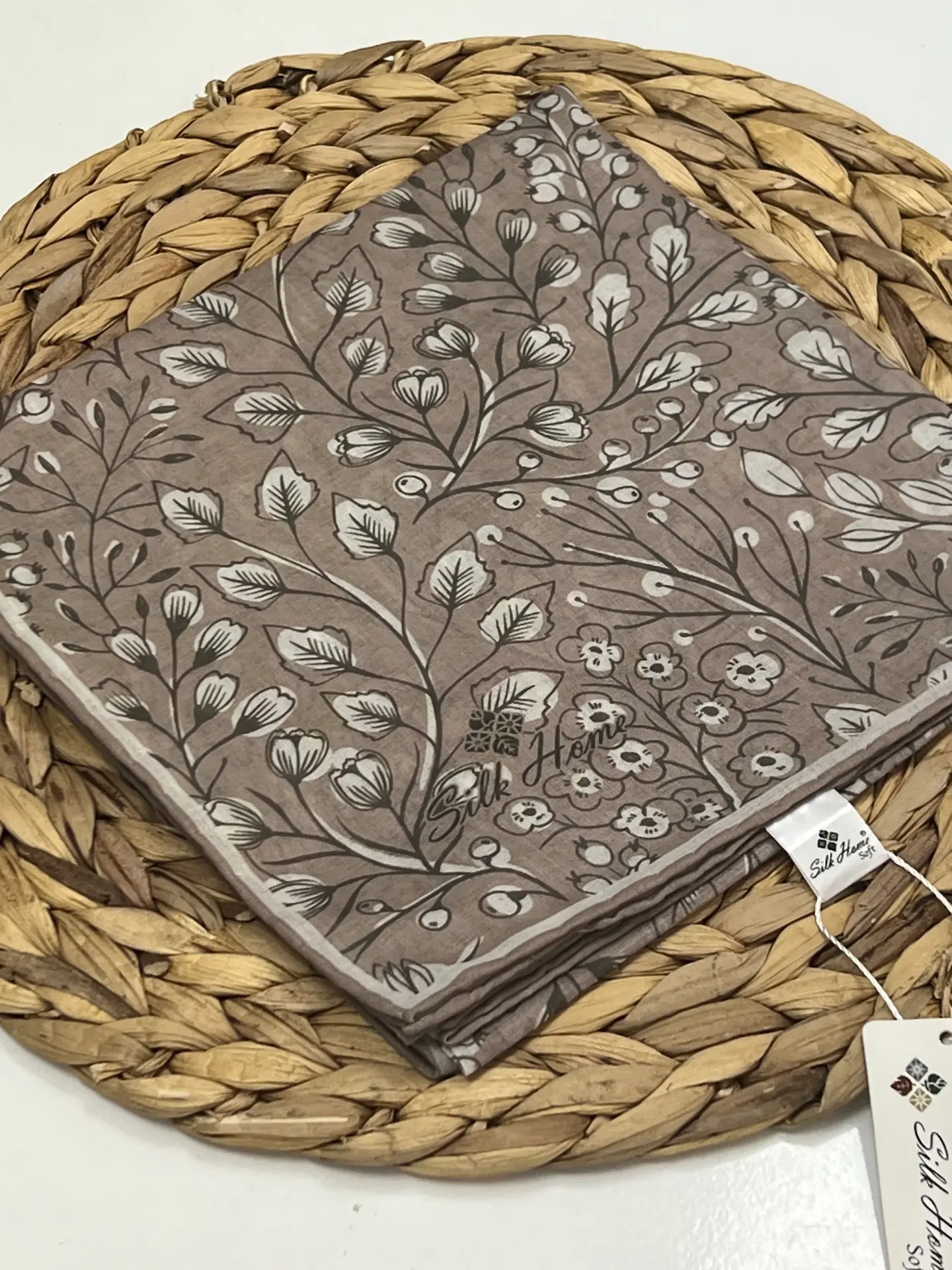 SİLK HOME SARMAŞIK DESEN SOFT EŞARP RENK 7