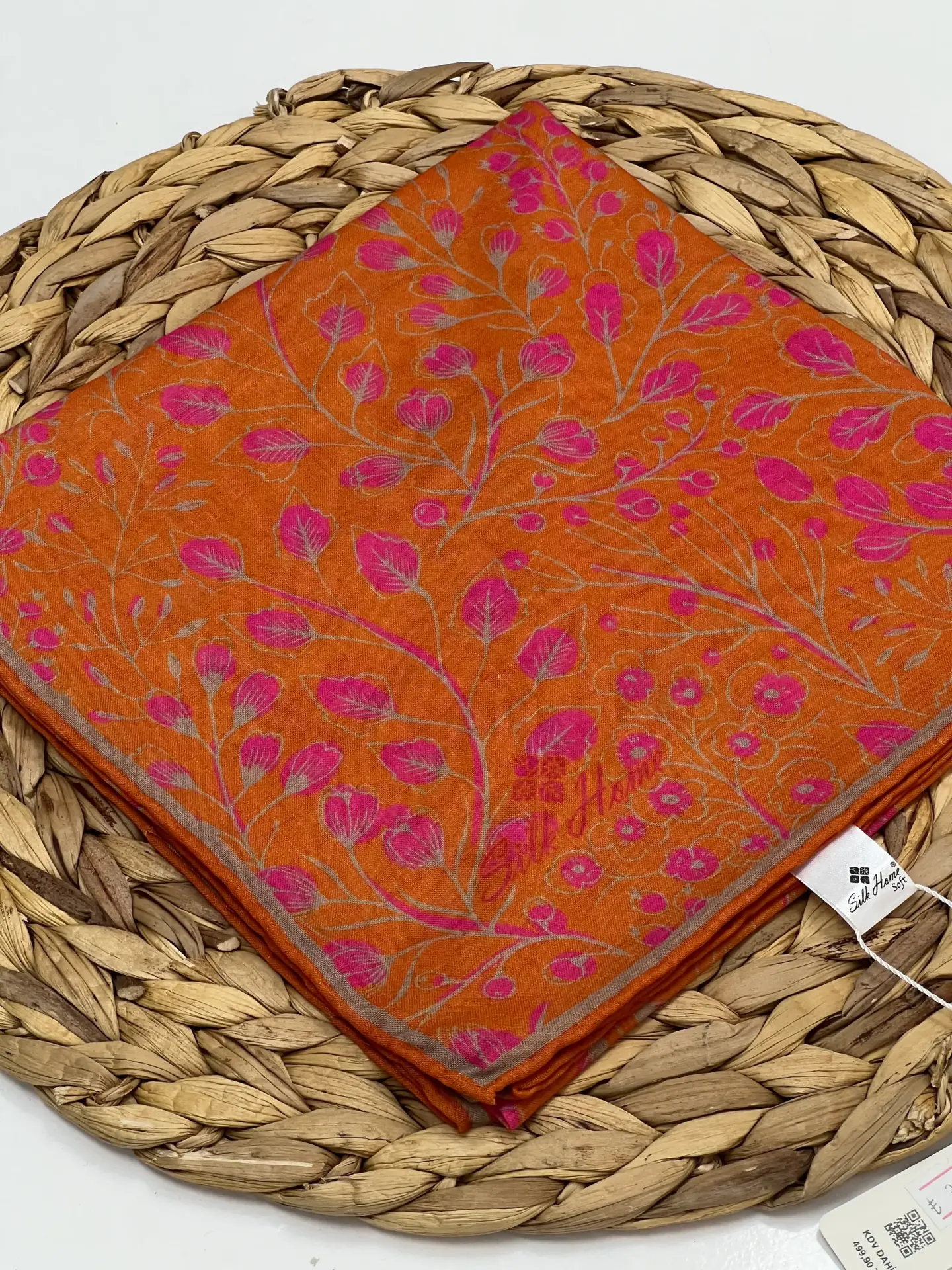 SİLK HOME SARMAŞIK DESEN SOFT EŞARP RENK 8