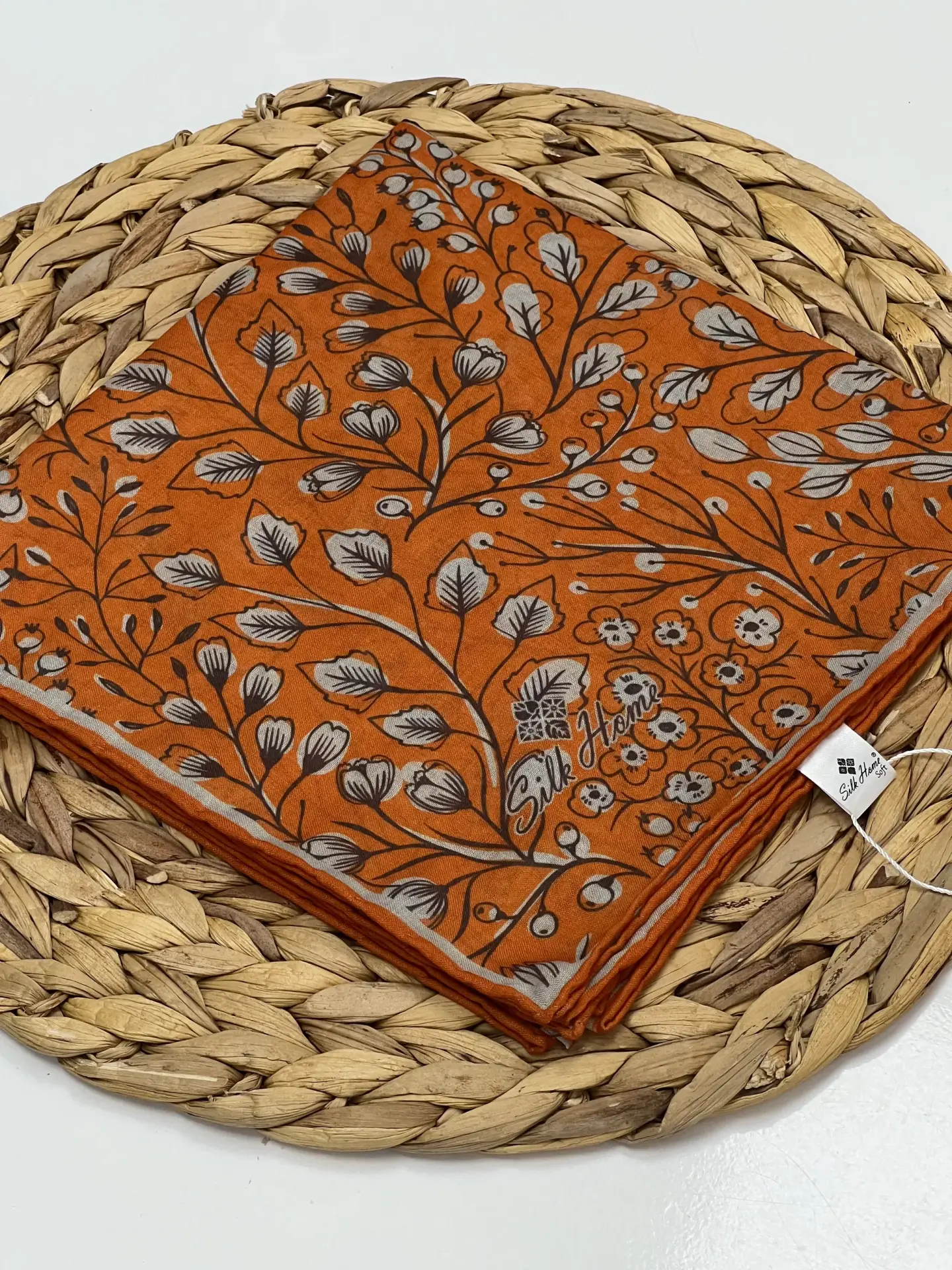 SİLK HOME SARMAŞIK DESEN SOFT EŞARP RENK 14