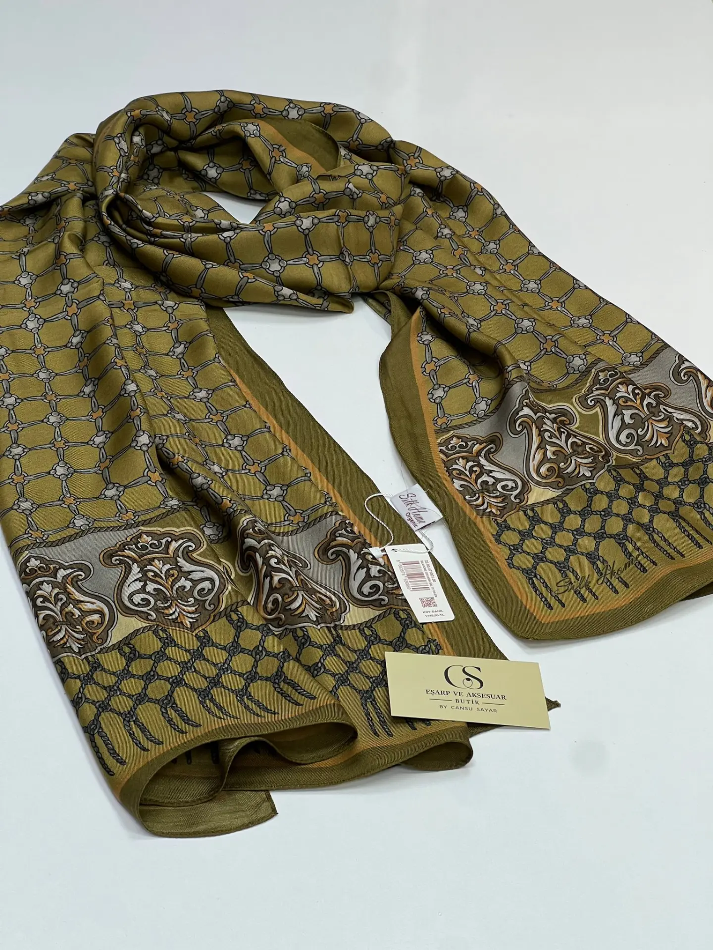 SİLK HOME ORGANİK ŞAL YAĞ YEŞİL