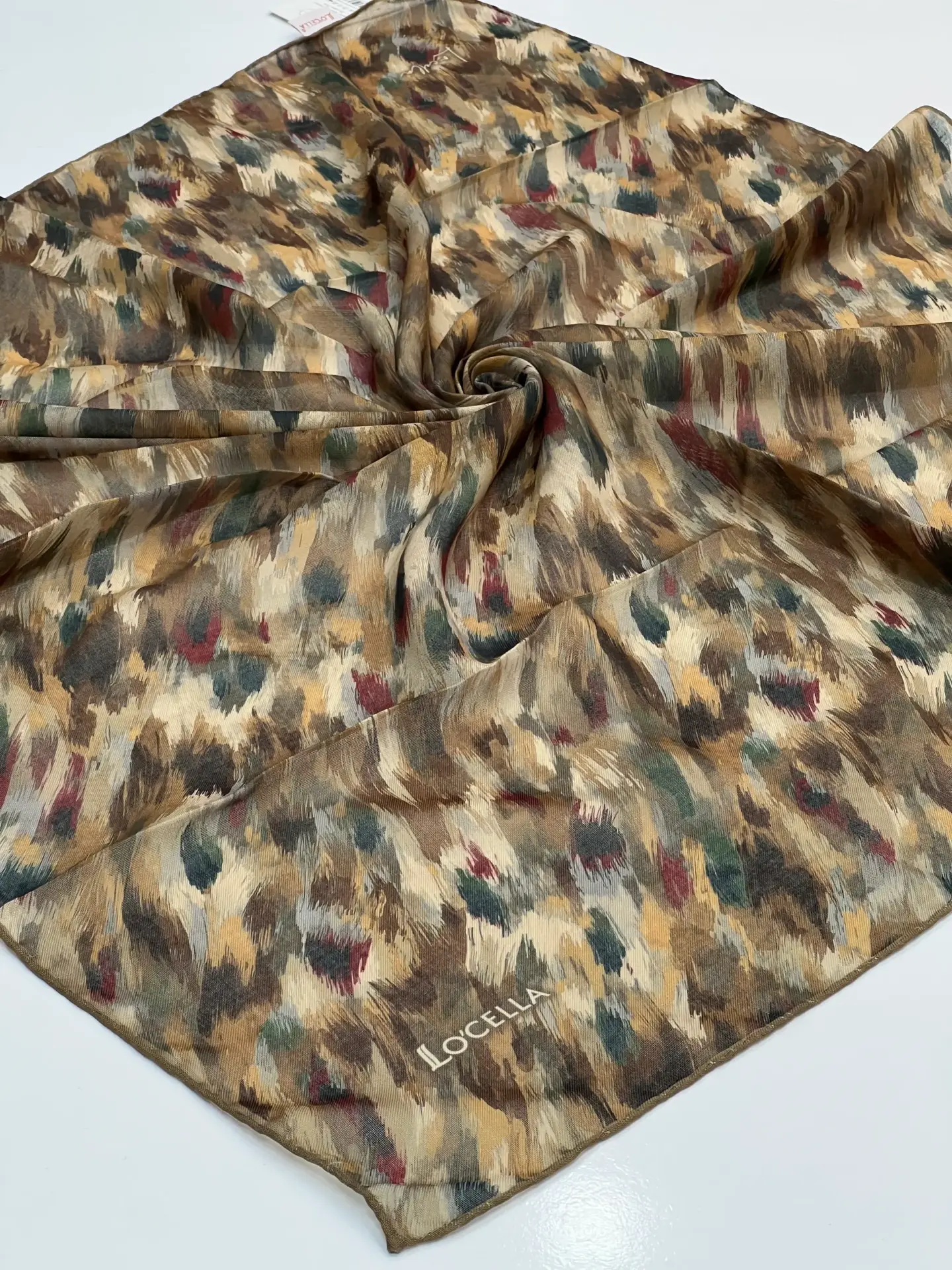 LOCELLA SOFT PAMUK EŞARP 1117 HARDAL