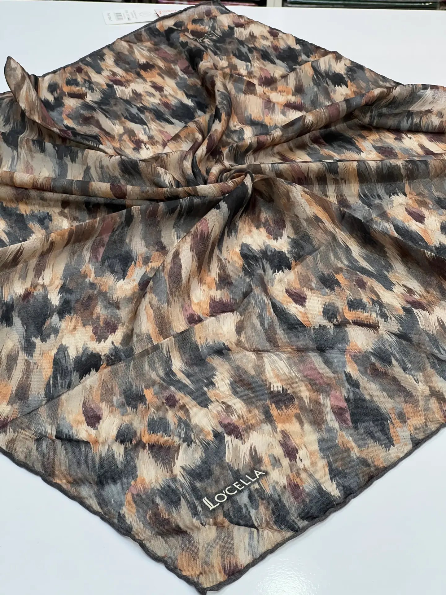 LOCELLA SOFT PAMUK EŞARP 1117 ANTRASİT