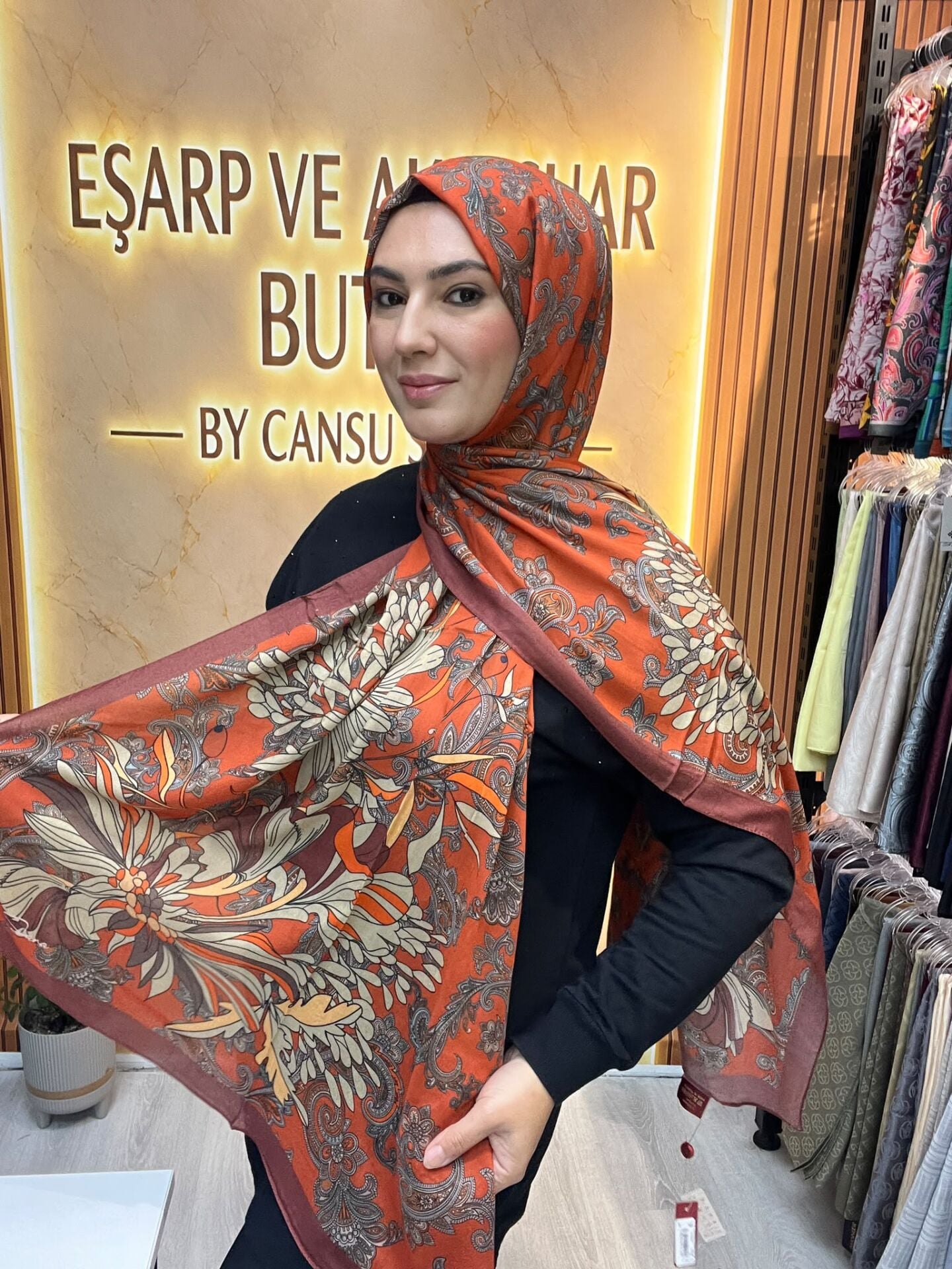 LUVENSARA PAMUK İPEK ŞAL 1227
