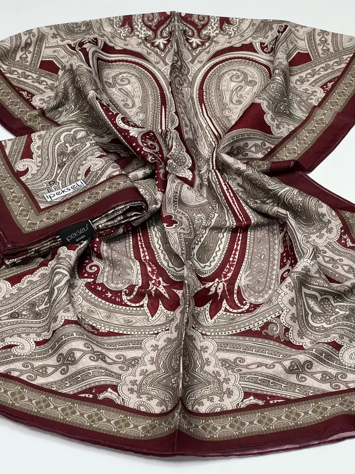 ETRO DESEN SOFT PAMUK ŞAL 1030 BORDO