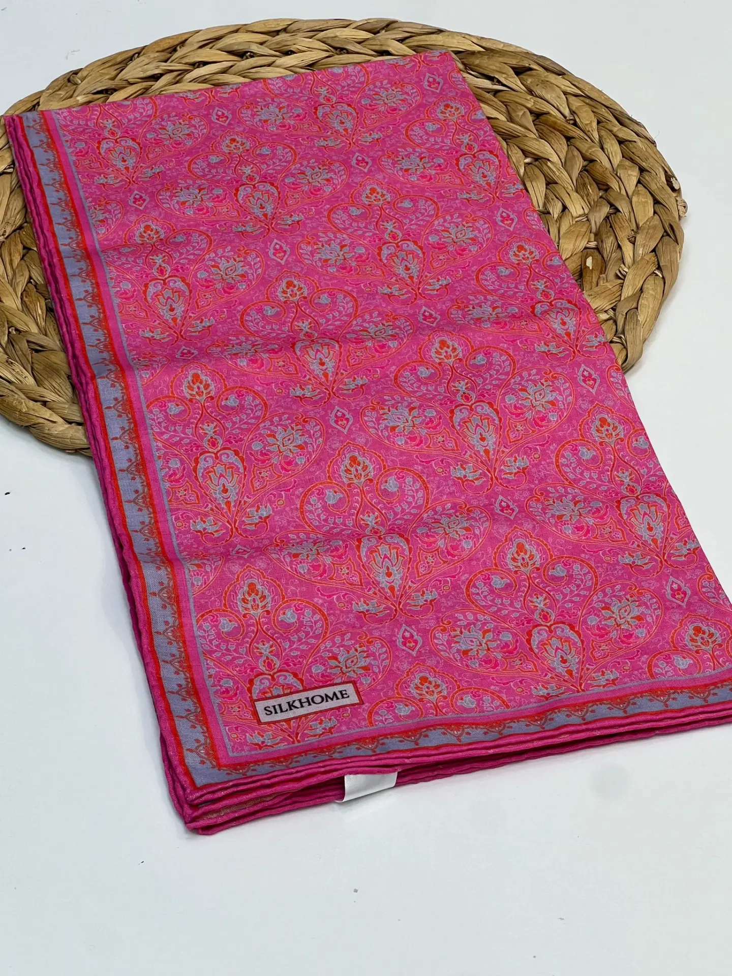 SİLK HOME SOFT PAMUK EŞARP 1148 PEMBE