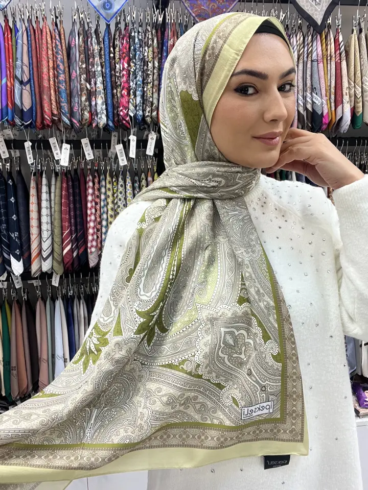 ETRO DESEN SOFT PAMUK ŞAL 1030 YAĞ YEŞİL