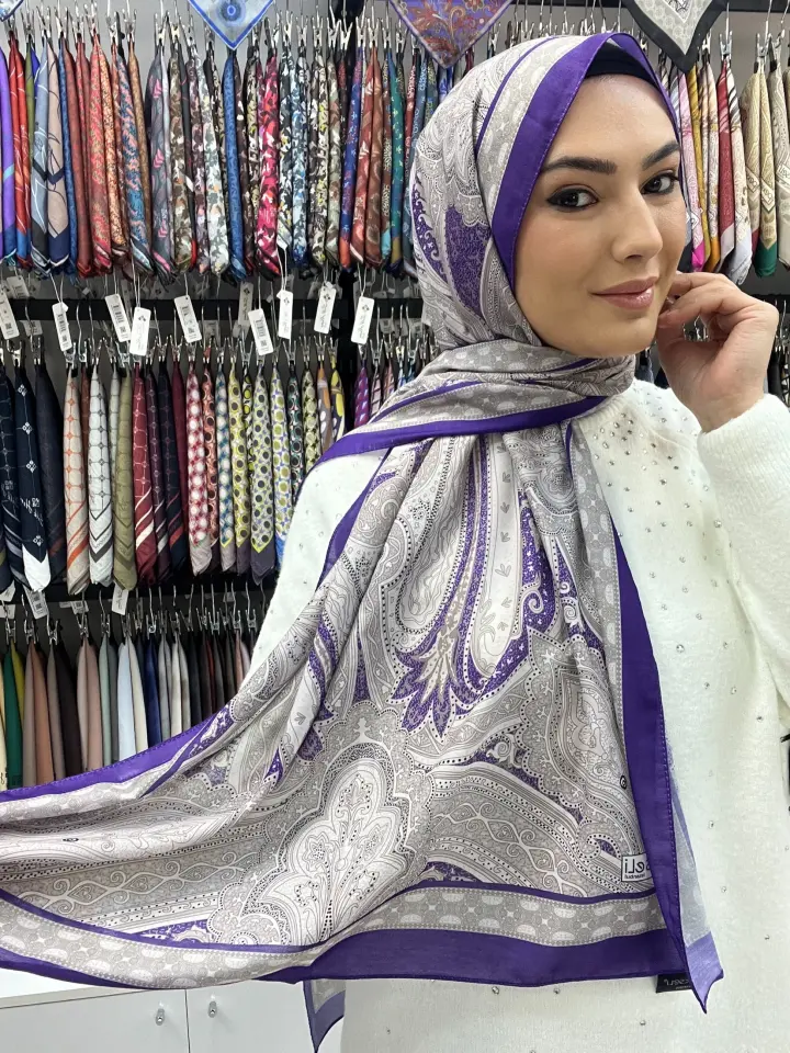 ETRO DESEN SOFT PAMUK ŞAL 1030 MOR