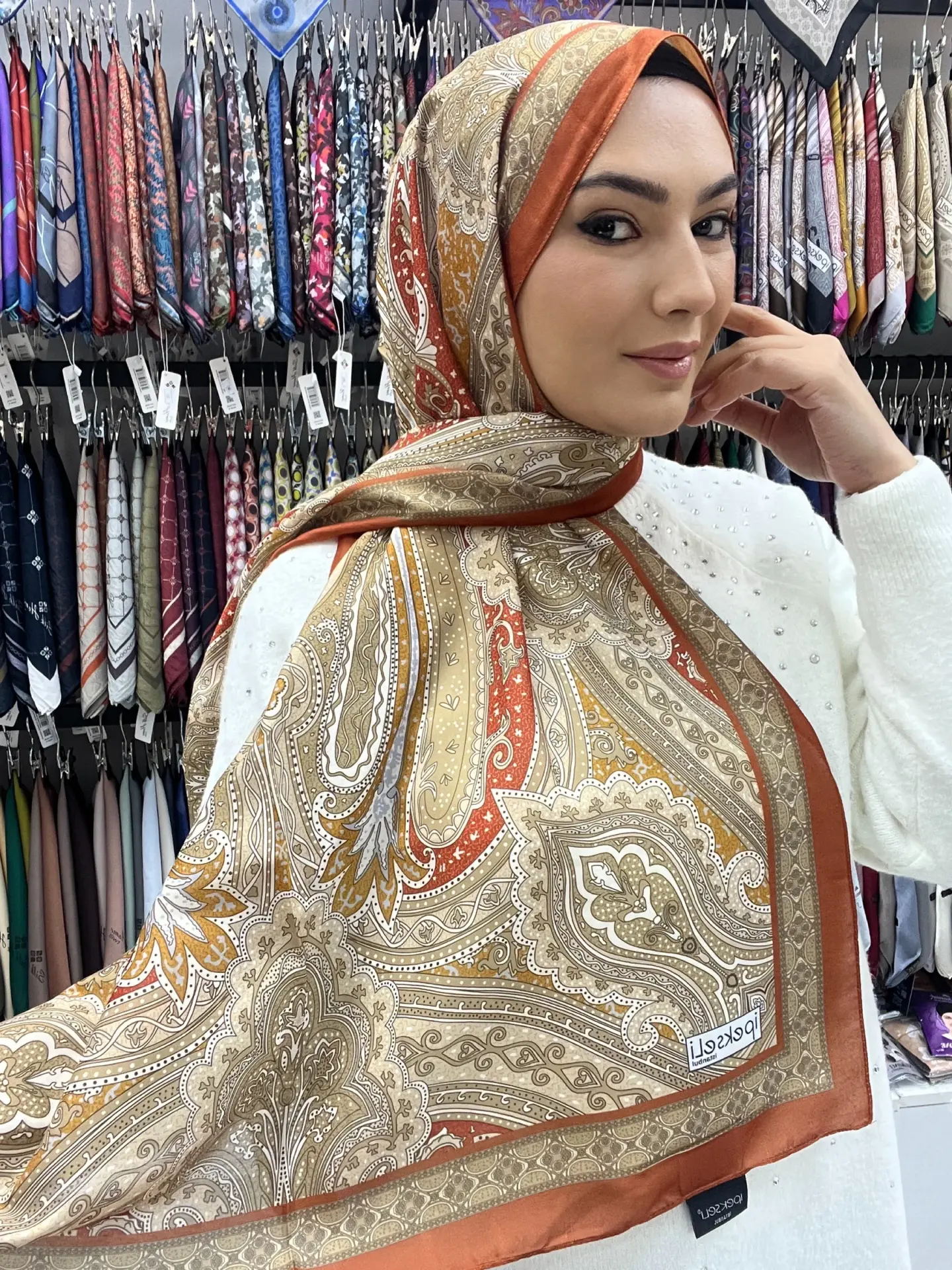 ETRO DESEN SOFT PAMUK ŞAL 1030 TARÇIN