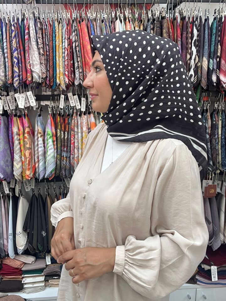 LA BOUTİQUE GÜZ SERİSİ EŞARP 1149 SİYAH