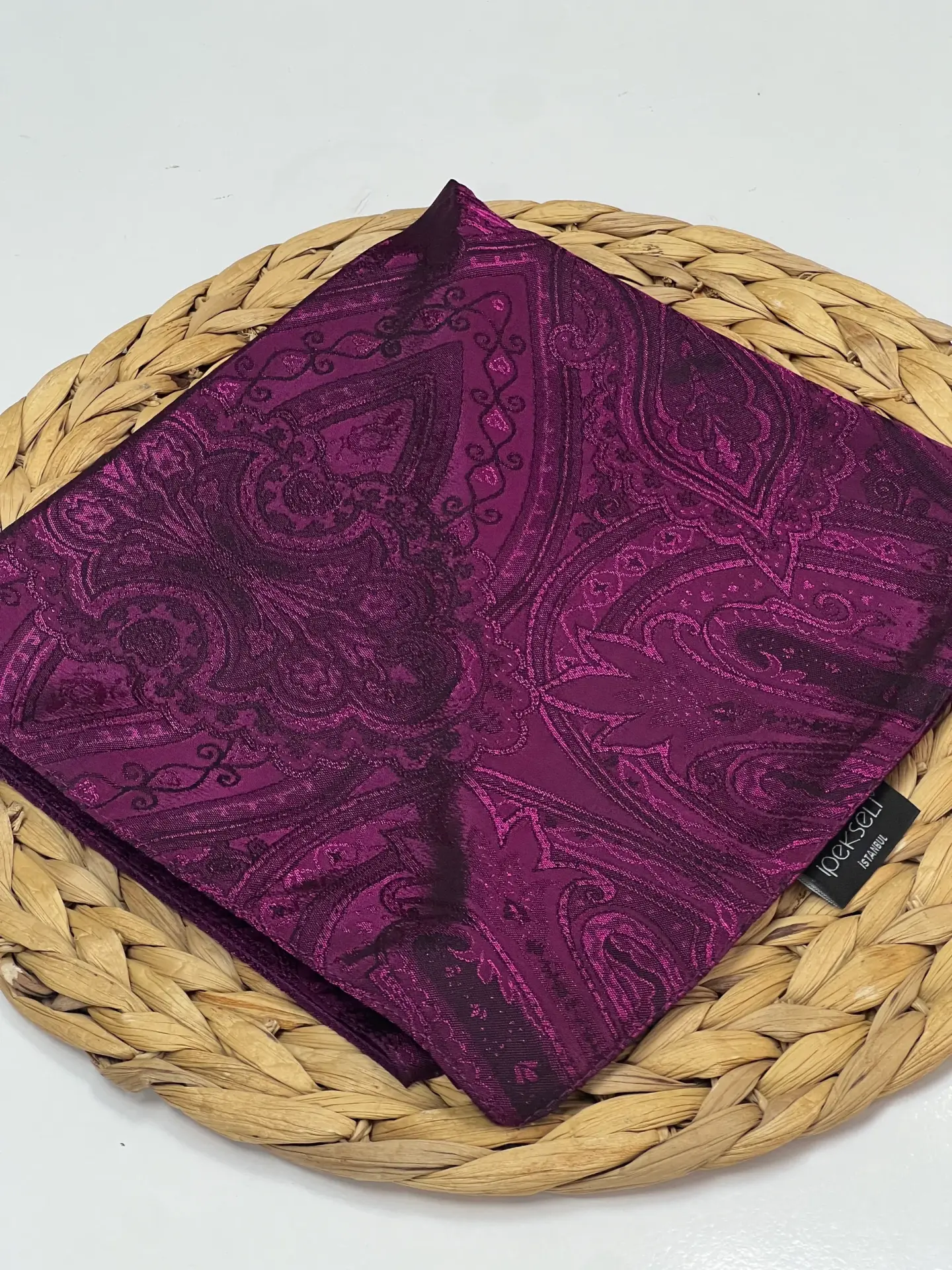 ETRO DESEN VUAL PAMUK EŞARP MOR